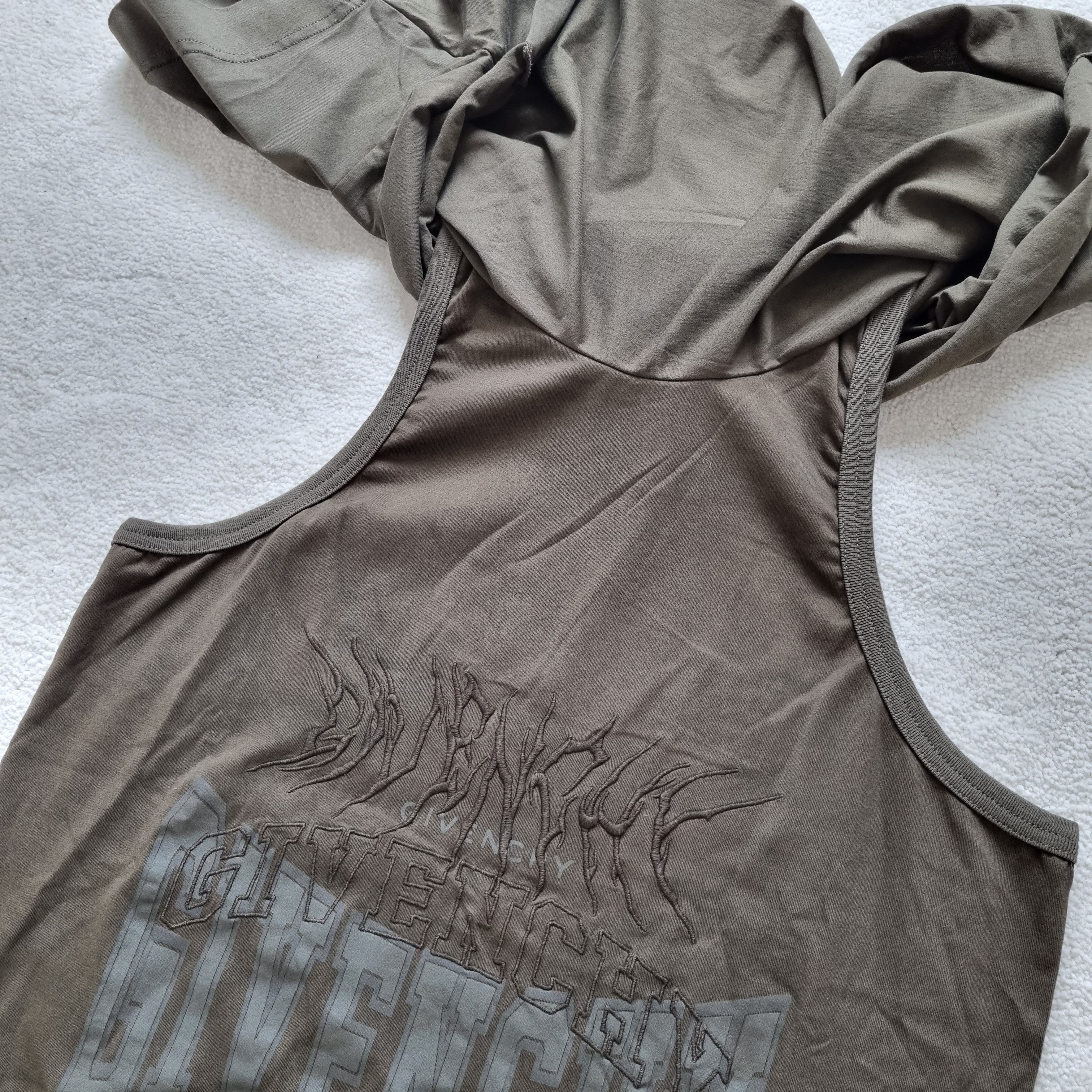 Givenchy Givenchy Matthew Williams Logo A$AP Rocky Khaki XS New Size US XS / EU 42 / 0 - 5 Thumbnail