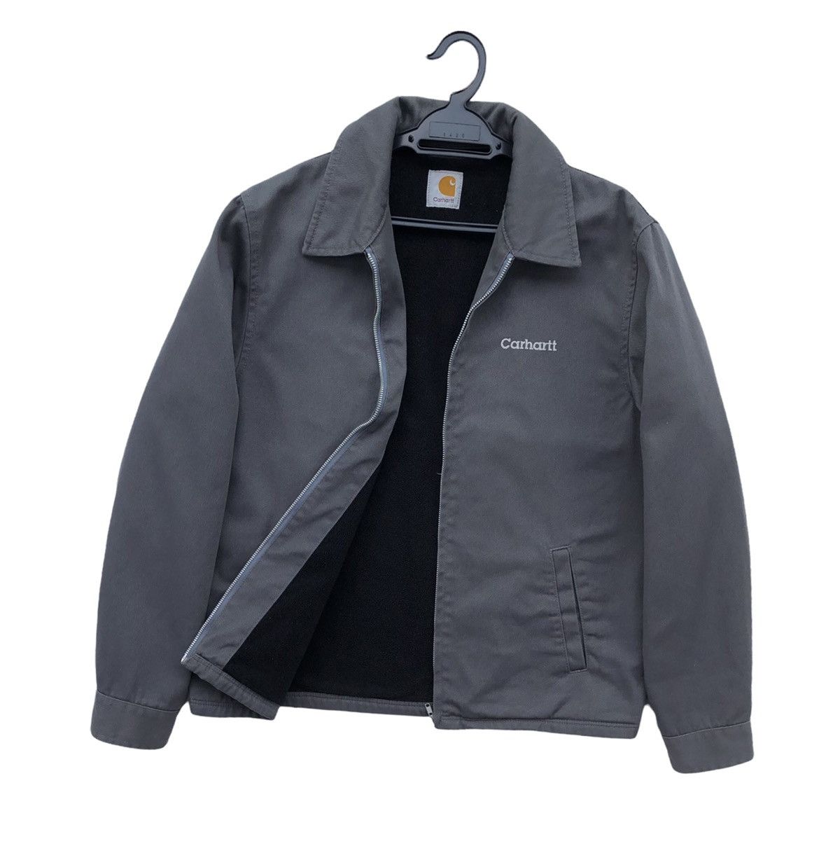 Carhartt Carhartt Jacket Embroidered Spell Out With Fleece Lined Size US L / EU 52-54 / 3 - 3 Thumbnail