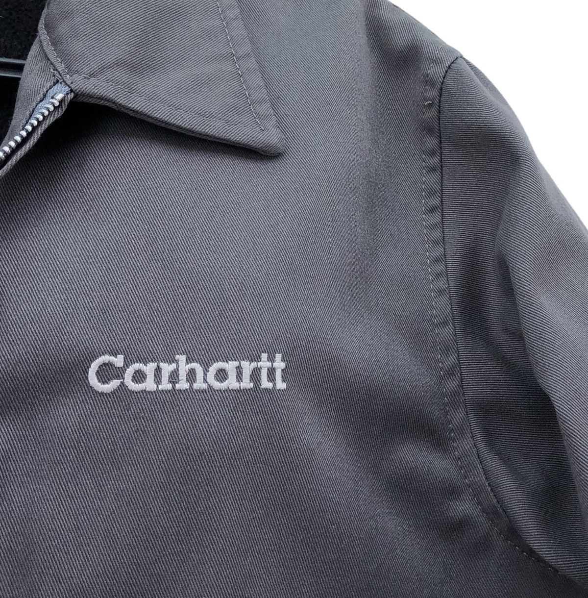 Carhartt Carhartt Jacket Embroidered Spell Out With Fleece Lined Size US L / EU 52-54 / 3 - 6 Thumbnail