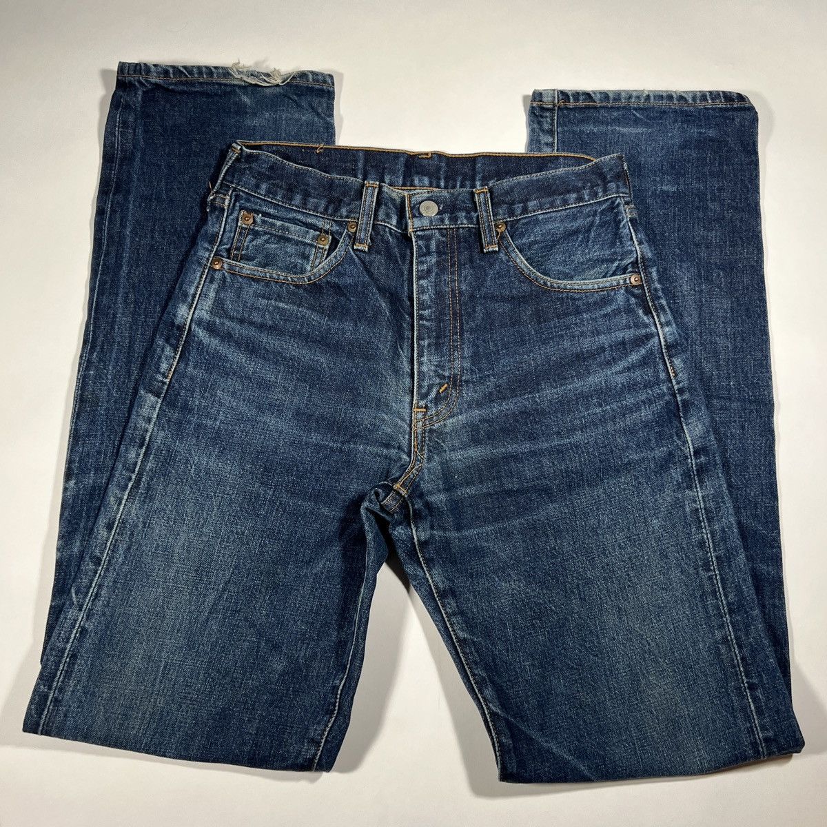 Vintage Levis Selvedge BIG E 501 Jean | Size 30x33 | Early 2024 90s Japanese Reproduction