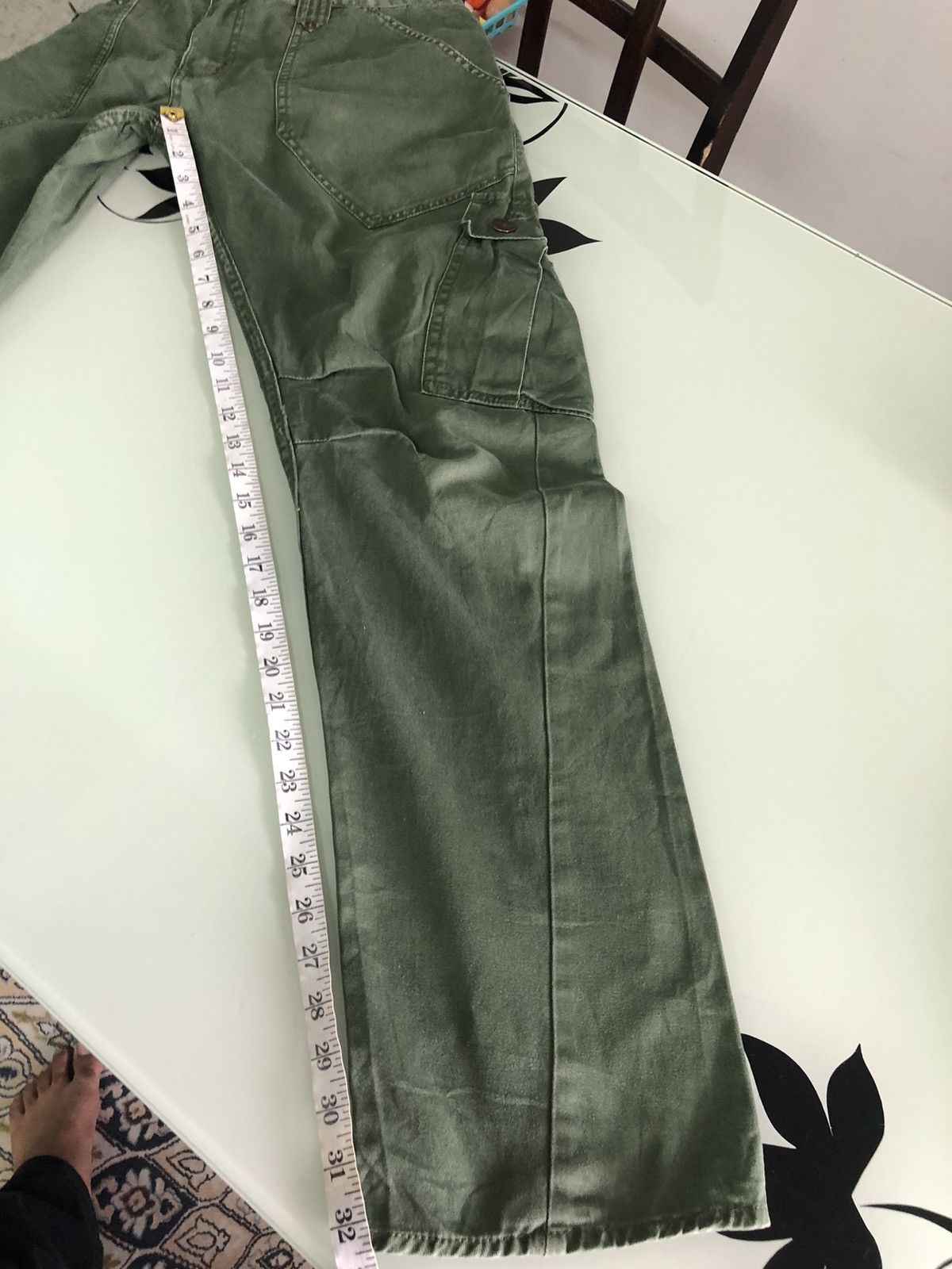 Japanese Brand Vintage Dominate Handcrafted Multi Pocket Cargo Pants Size US 31 - 24 Thumbnail