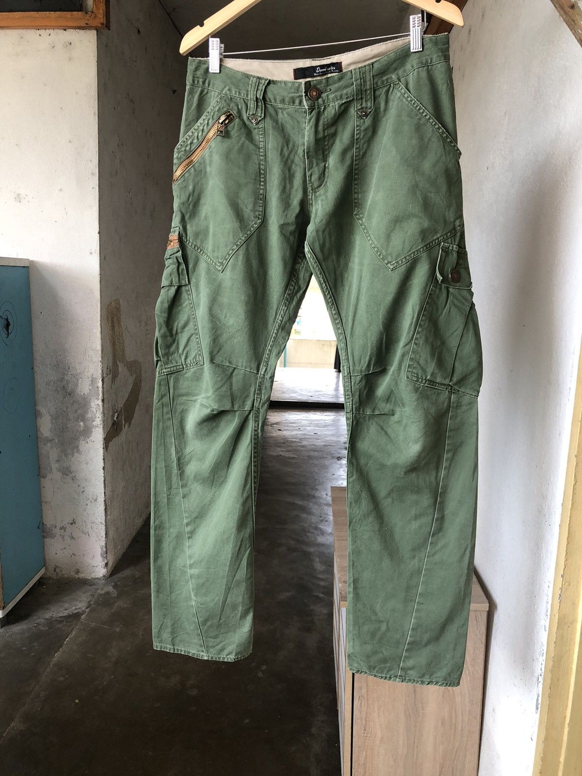 Japanese Brand Vintage Dominate Handcrafted Multi Pocket Cargo Pants Size US 31 - 4 Thumbnail