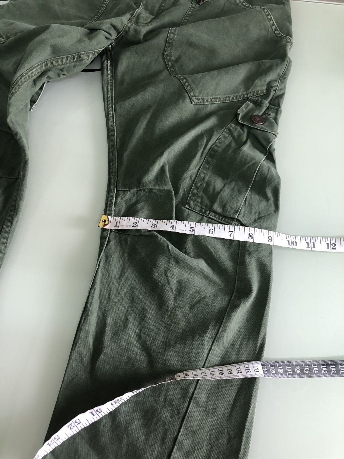 Japanese Brand Vintage Dominate Handcrafted Multi Pocket Cargo Pants Size US 31 - 22 Thumbnail