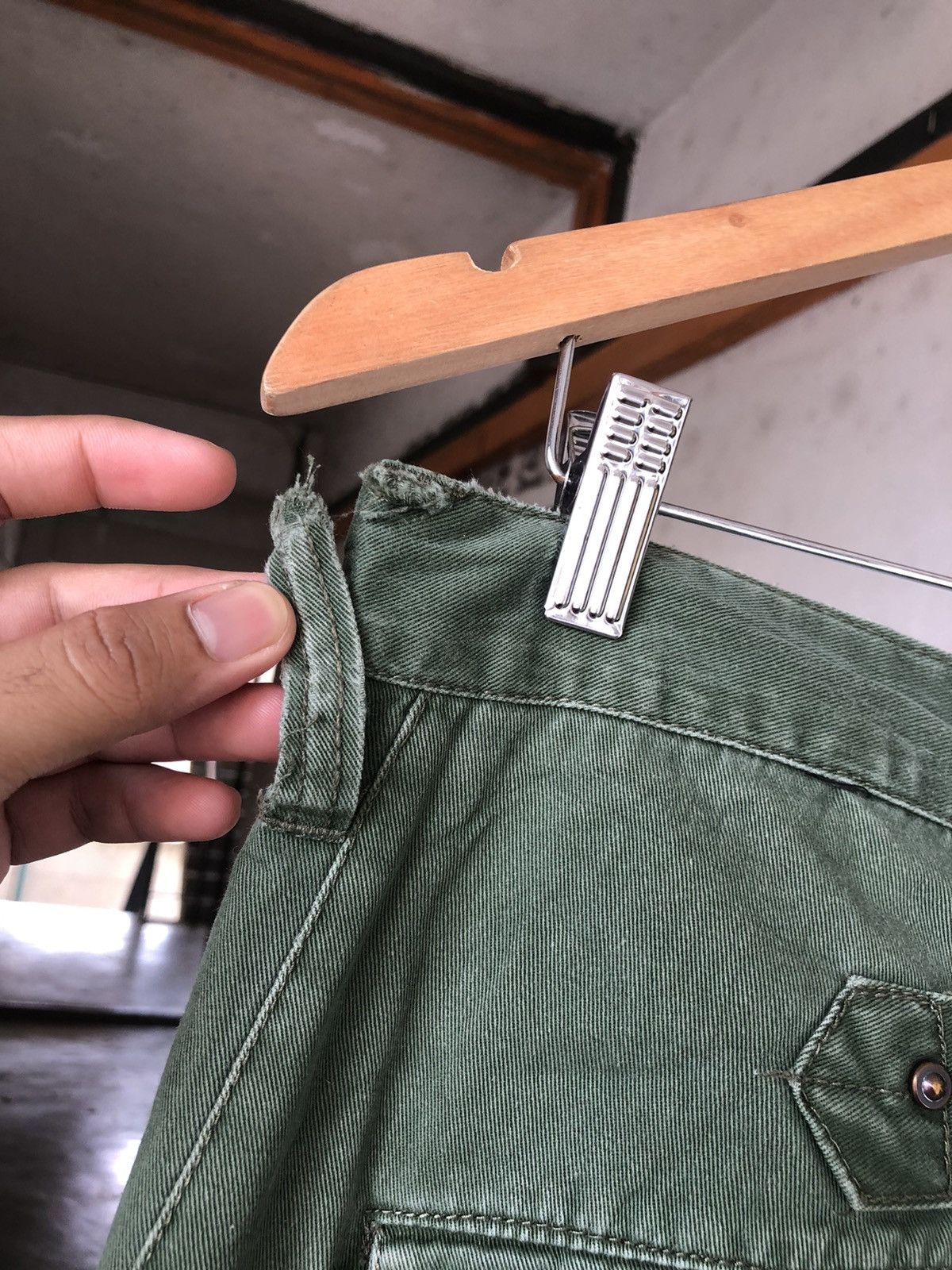 Japanese Brand Vintage Dominate Handcrafted Multi Pocket Cargo Pants Size US 31 - 9 Thumbnail
