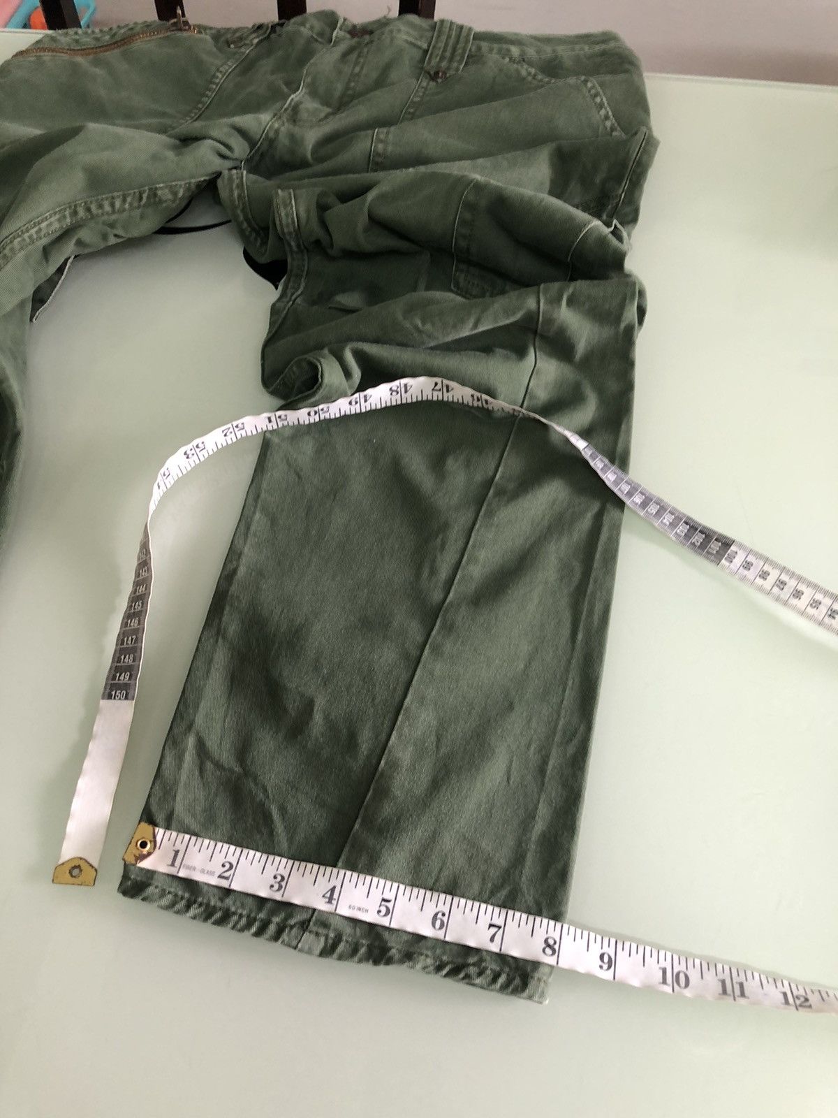 Japanese Brand Vintage Dominate Handcrafted Multi Pocket Cargo Pants Size US 31 - 23 Thumbnail