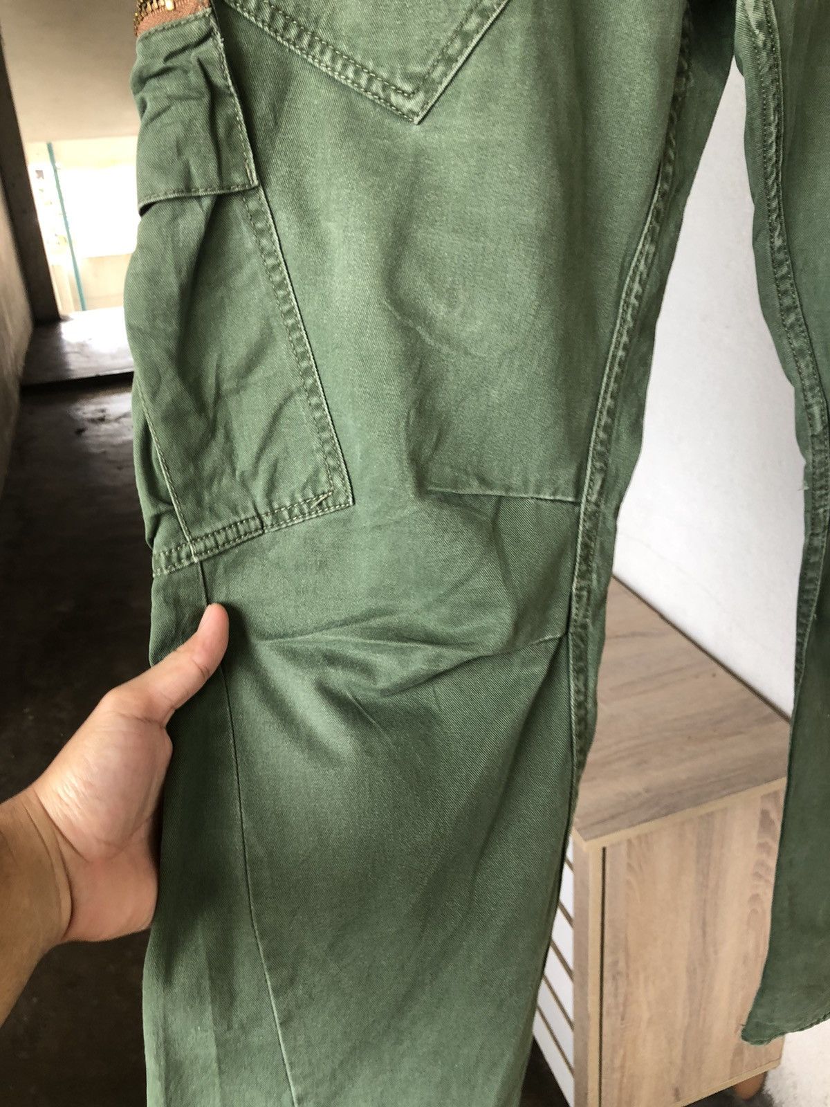 Japanese Brand Vintage Dominate Handcrafted Multi Pocket Cargo Pants Size US 31 - 8 Thumbnail