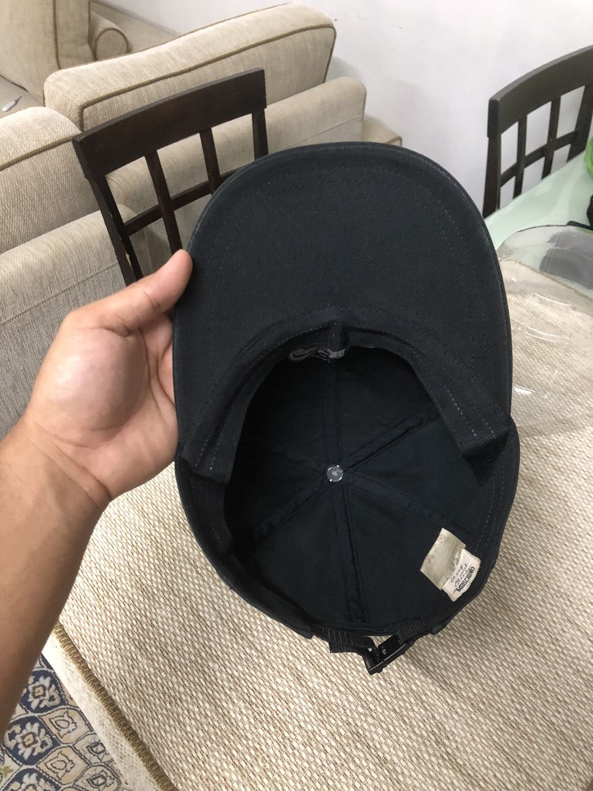 Moschino Rare❗️Vintage Moschino Small Logo Hats🐻 Size ONE SIZE - 13 Thumbnail
