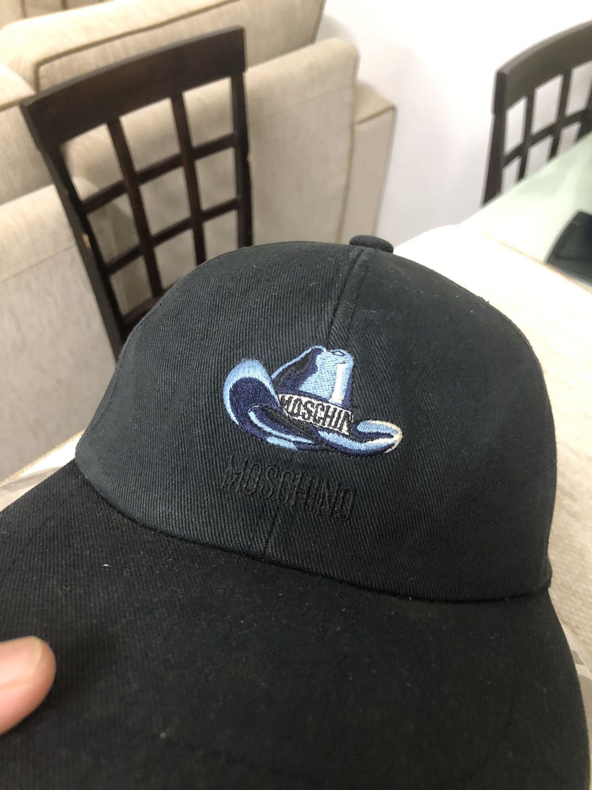 Moschino Rare❗️Vintage Moschino Small Logo Hats🐻 Size ONE SIZE - 5 Thumbnail