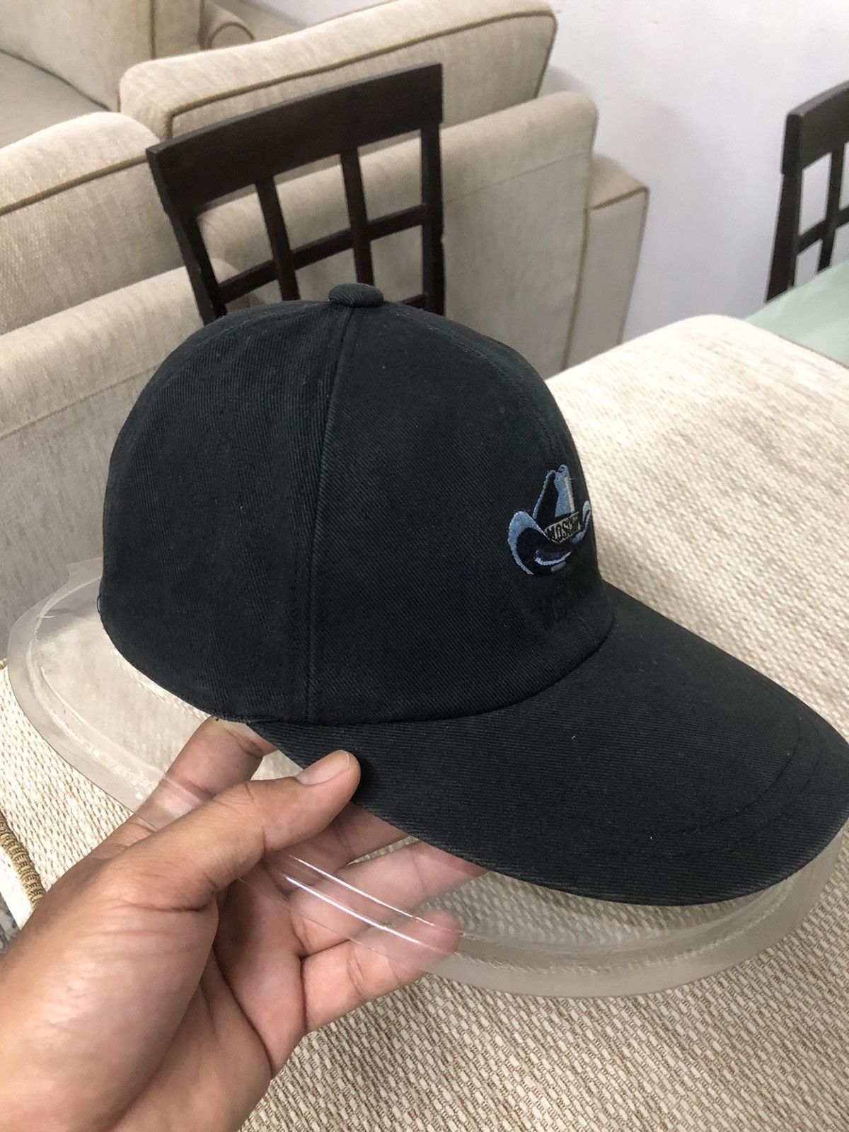 Moschino Rare❗️Vintage Moschino Small Logo Hats🐻 Size ONE SIZE - 8 Thumbnail