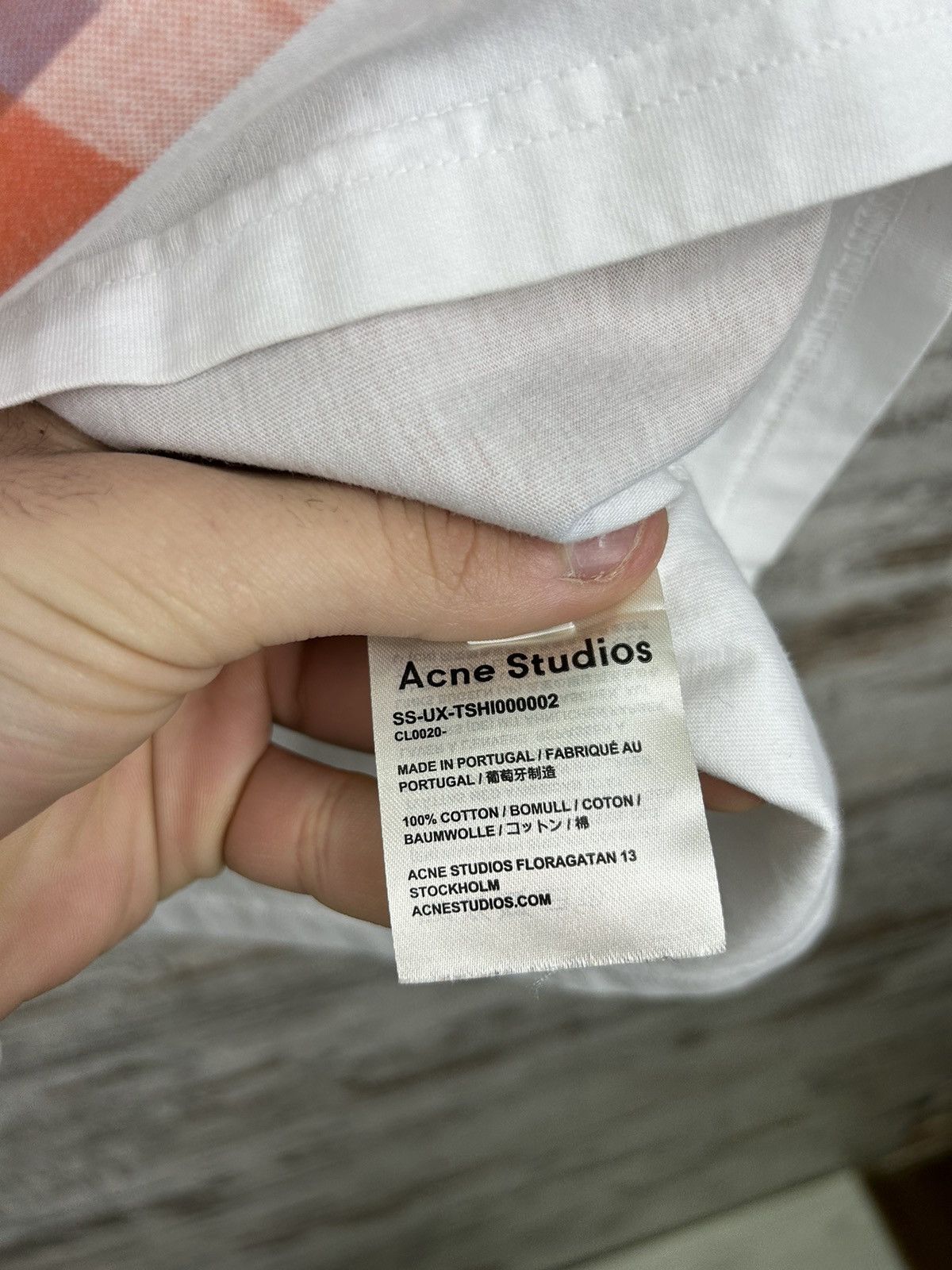 Acne Studios Womens Acne Studios T Shirt big logo Luxury tee art Size XXS / US 00 / IT 34 - 7 Thumbnail