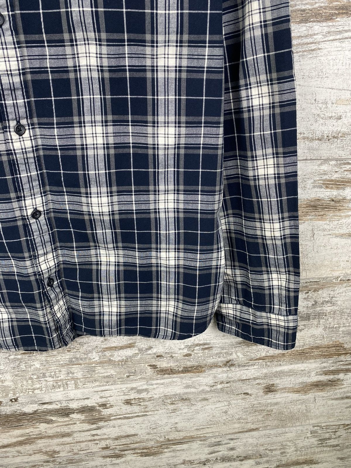 Allsaints × Japanese Brand Mens AllSaints EDGEVILLE LS SHIRT Button Up Luxury tshirt Size US XL / EU 56 / 4 - 3 Thumbnail