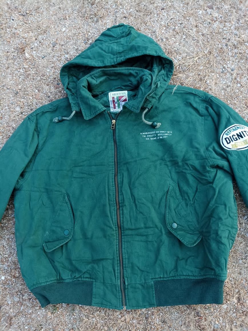 Japanese Brand ABURAYSIA Bomber Jacket Size US L / EU 52-54 / 3 - 3 Thumbnail