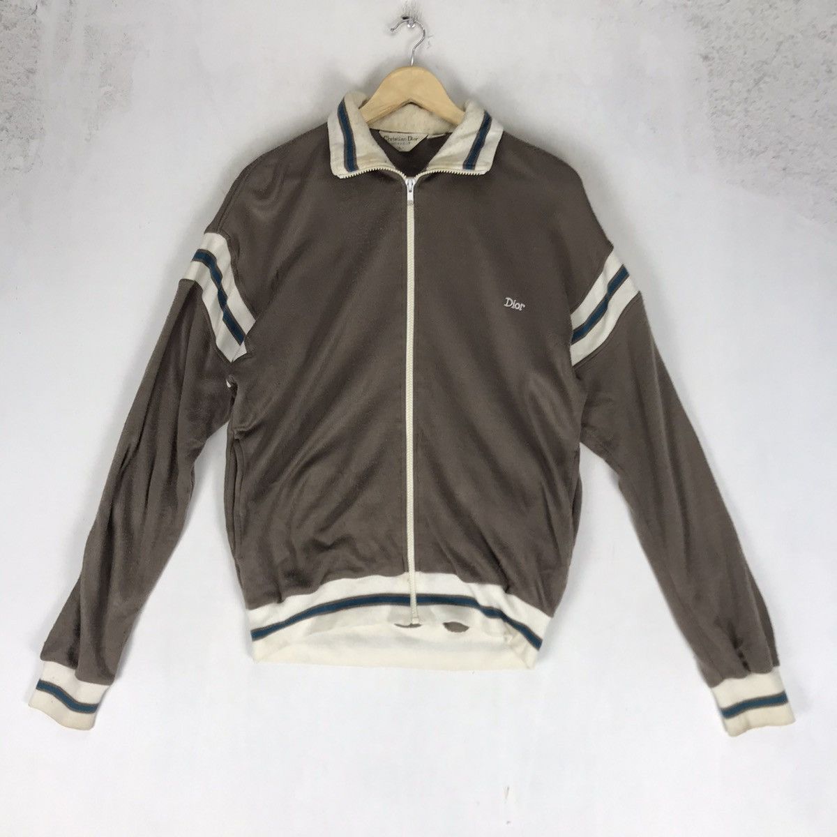 Christian Dior Monsieur Vintage Christian Dior Monsieur Track Top Sweater Jacket Size US M / EU 48-50 / 2 - 1 Thumbnail