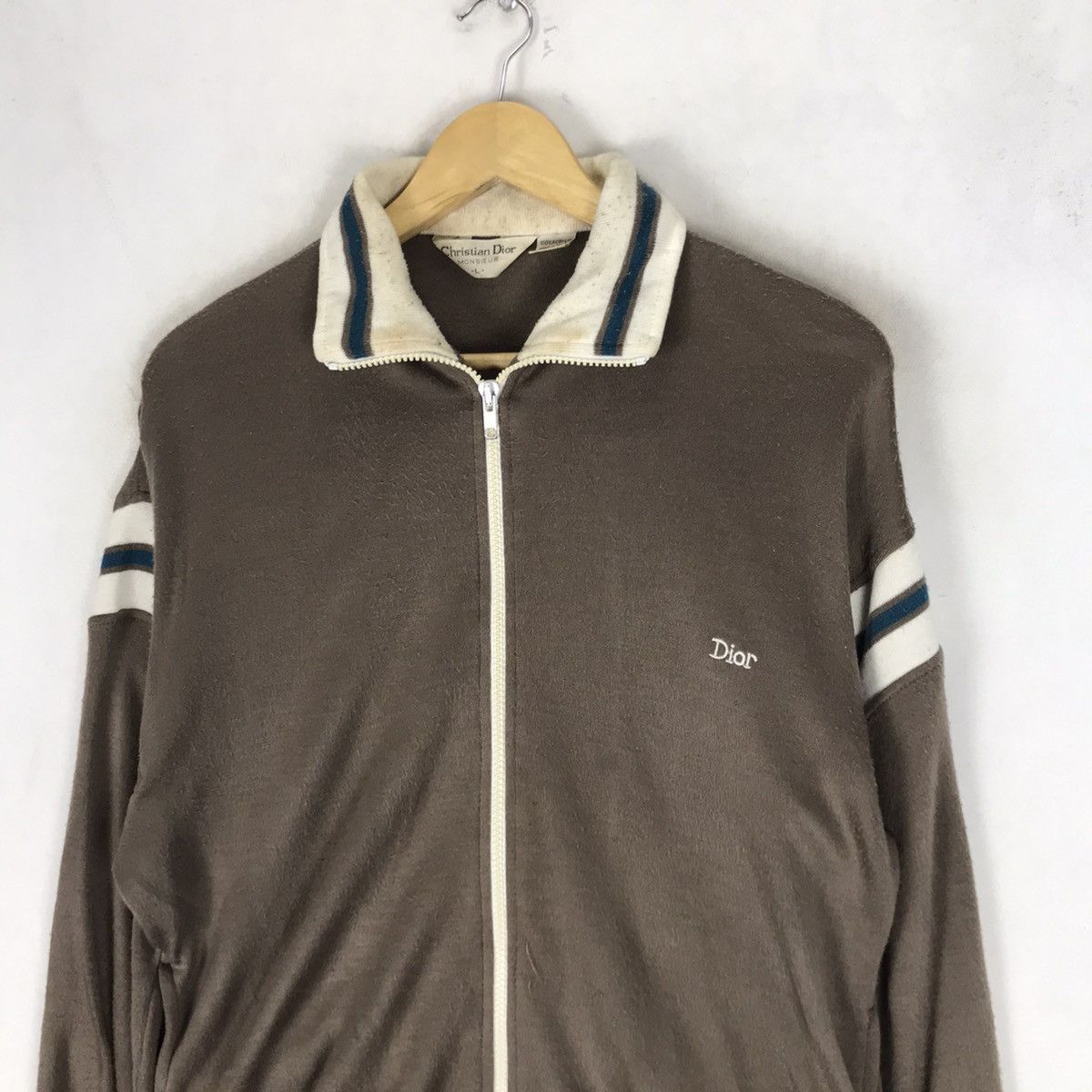 Christian Dior Monsieur Vintage Christian Dior Monsieur Track Top Sweater Jacket Size US M / EU 48-50 / 2 - 4 Thumbnail