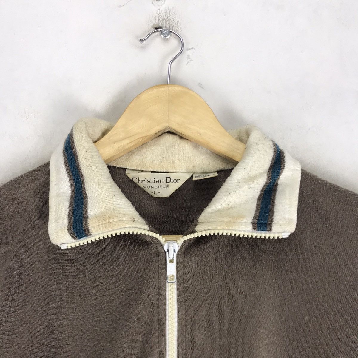 Christian Dior Monsieur Vintage Christian Dior Monsieur Track Top Sweater Jacket Size US M / EU 48-50 / 2 - 13 Thumbnail