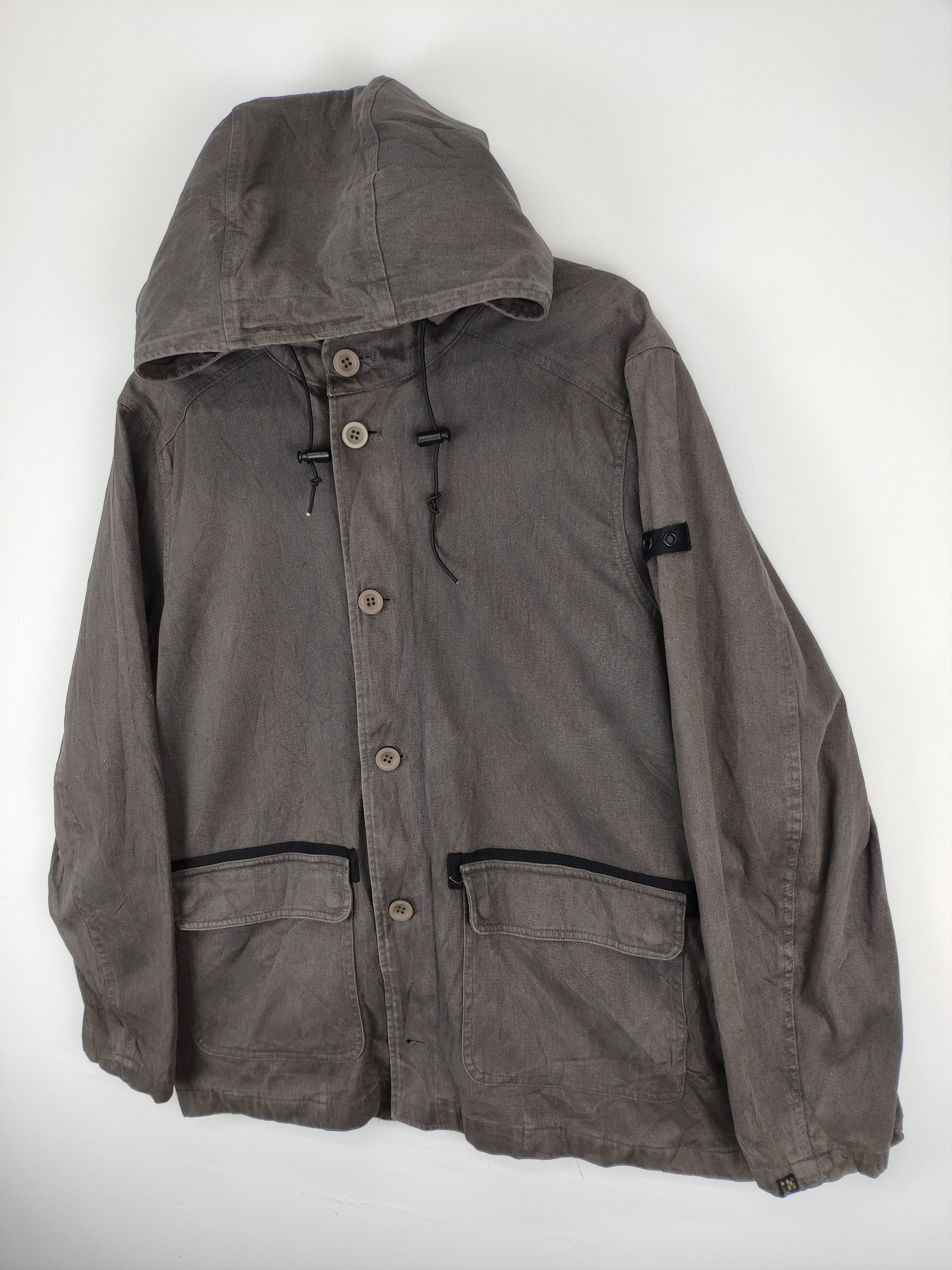 Japanese Brand × Vintage Vintage Hooded Jacket War Control Tactics Operation Size US M / EU 48-50 / 2 - 5 Thumbnail