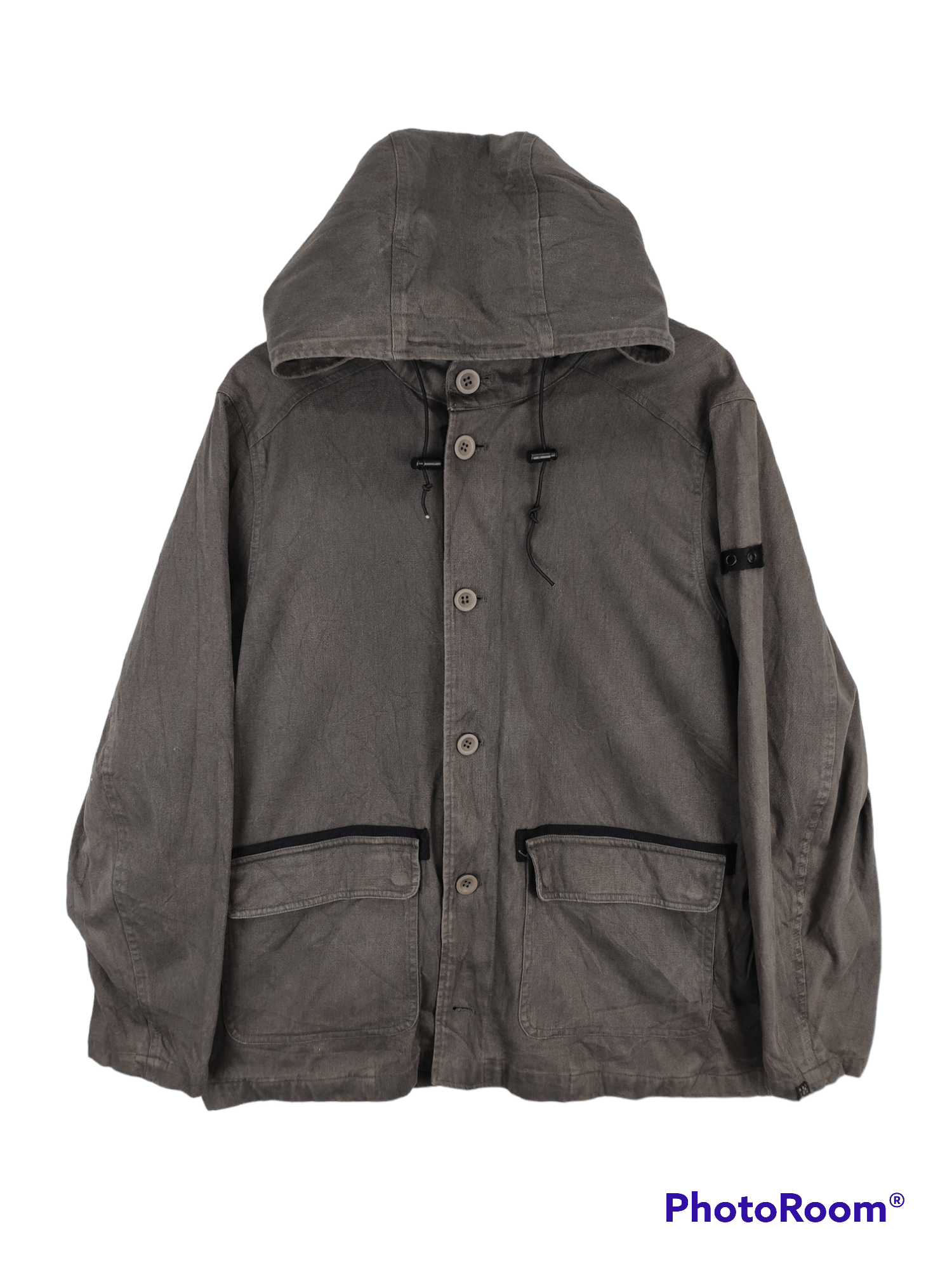 Japanese Brand × Vintage Vintage Hooded Jacket War Control Tactics Operation Size US M / EU 48-50 / 2 - 1 Thumbnail