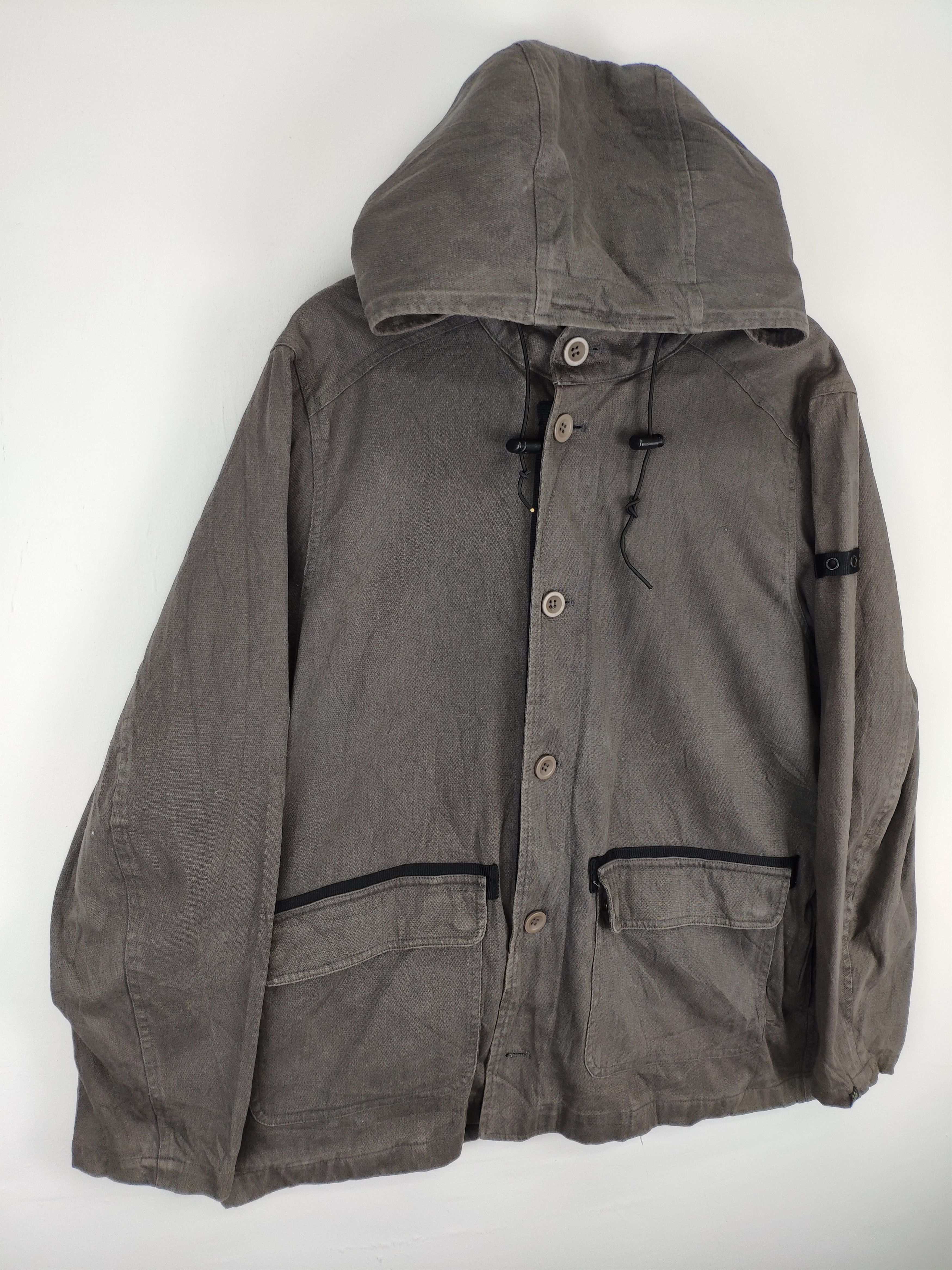 Japanese Brand × Vintage Vintage Hooded Jacket War Control Tactics Operation Size US M / EU 48-50 / 2 - 6 Thumbnail