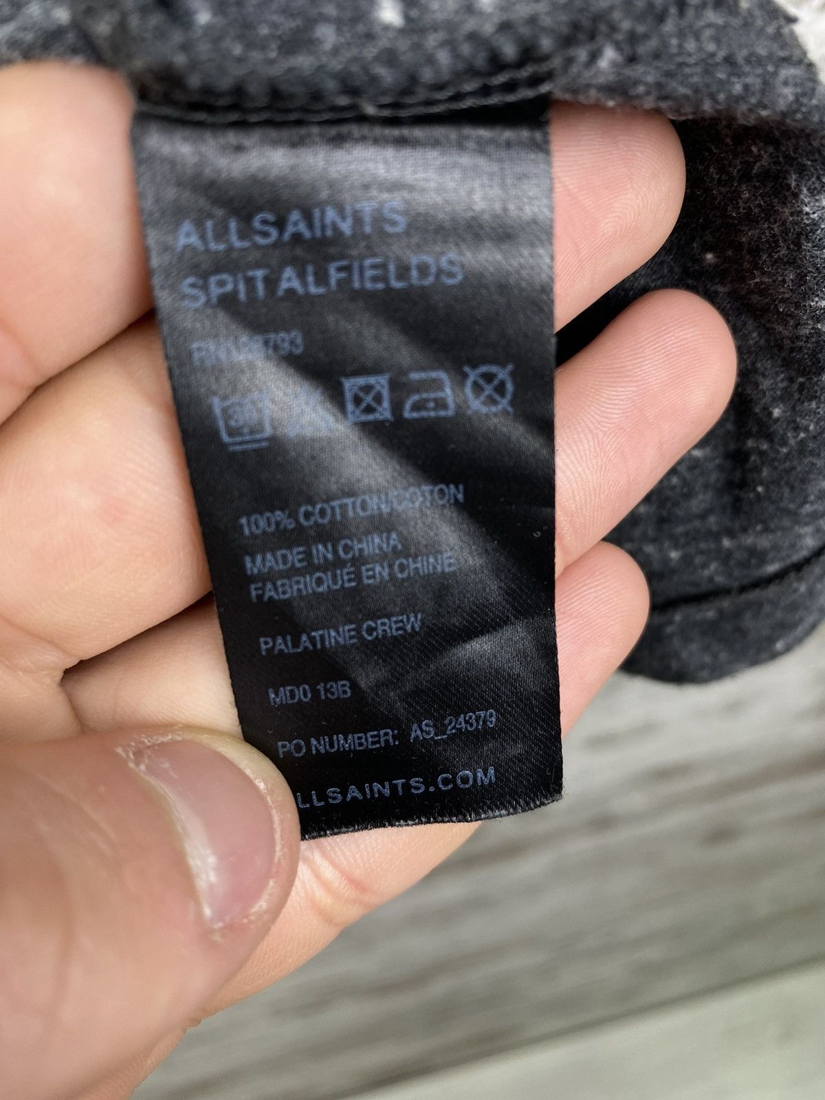 Allsaints × Japanese Brand Mens AllSaints T Shirt SS tee streetwear all saints luxury Size US S / EU 44-46 / 1 - 6 Thumbnail