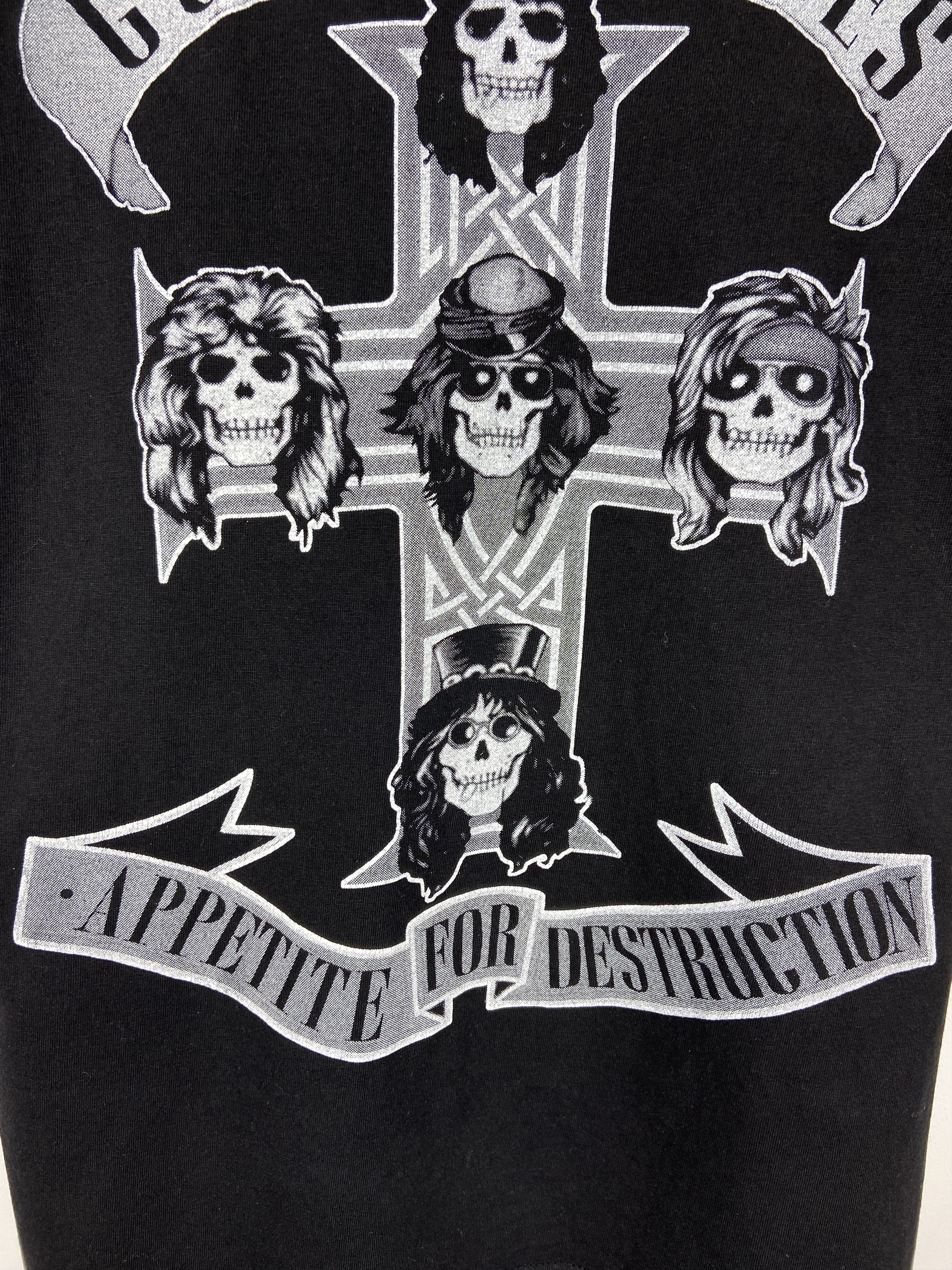 Band Tees Vintage Guns N Roses Appetite For Destruction T Shirt Tee Size US L / EU 52-54 / 3 - 9 Thumbnail