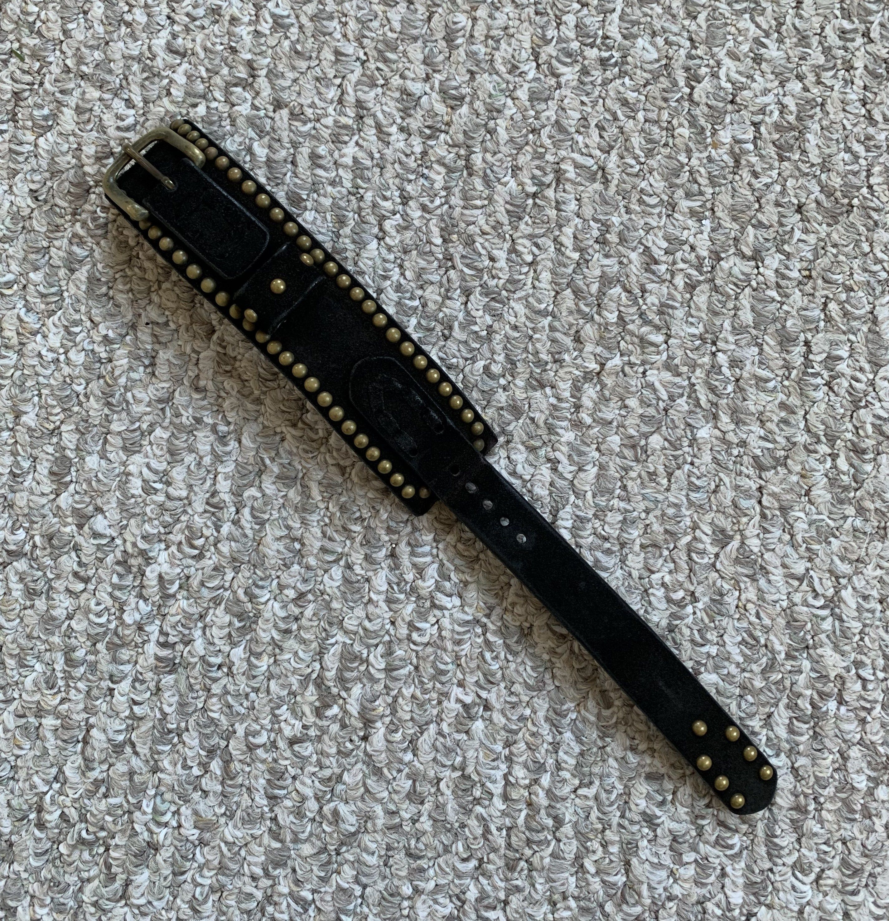 Number (N)ine FW05 Number (N)ine Studded Leather Bracelet Size ONE SIZE - 4 Thumbnail