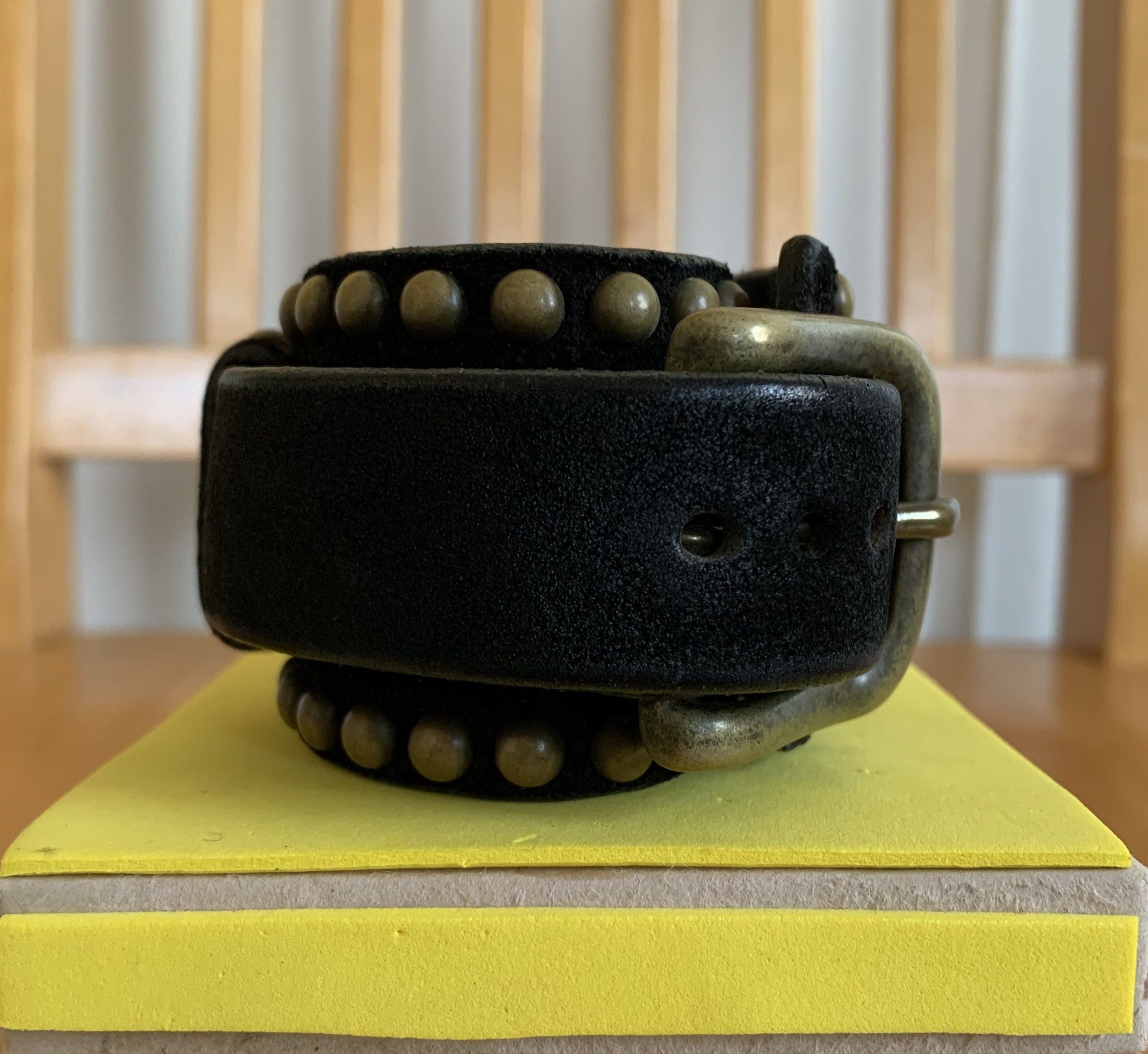 Number (N)ine FW05 Number (N)ine Studded Leather Bracelet Size ONE SIZE - 3 Thumbnail