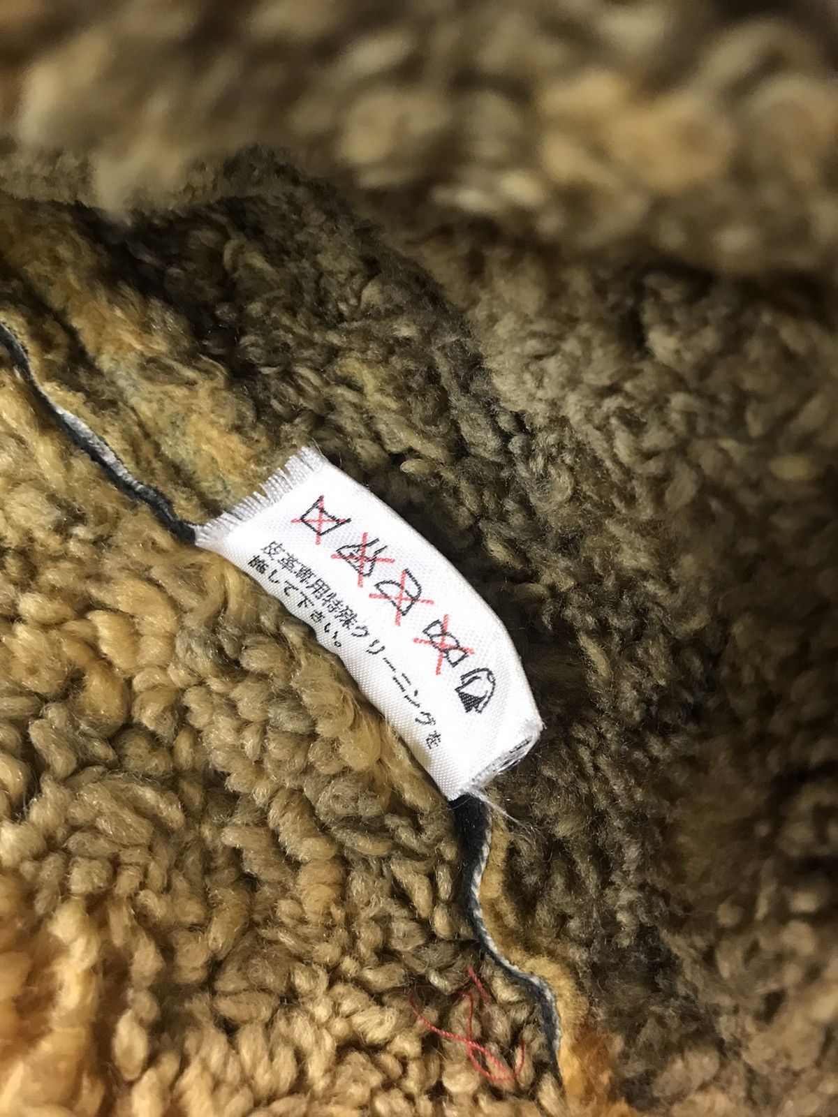 Genuine Leather × Japanese Brand × Vintage 80s 90s Eclat Jeans Classic Leather Bomber Sherpa Inner Size US L / EU 52-54 / 3 - 9 Thumbnail
