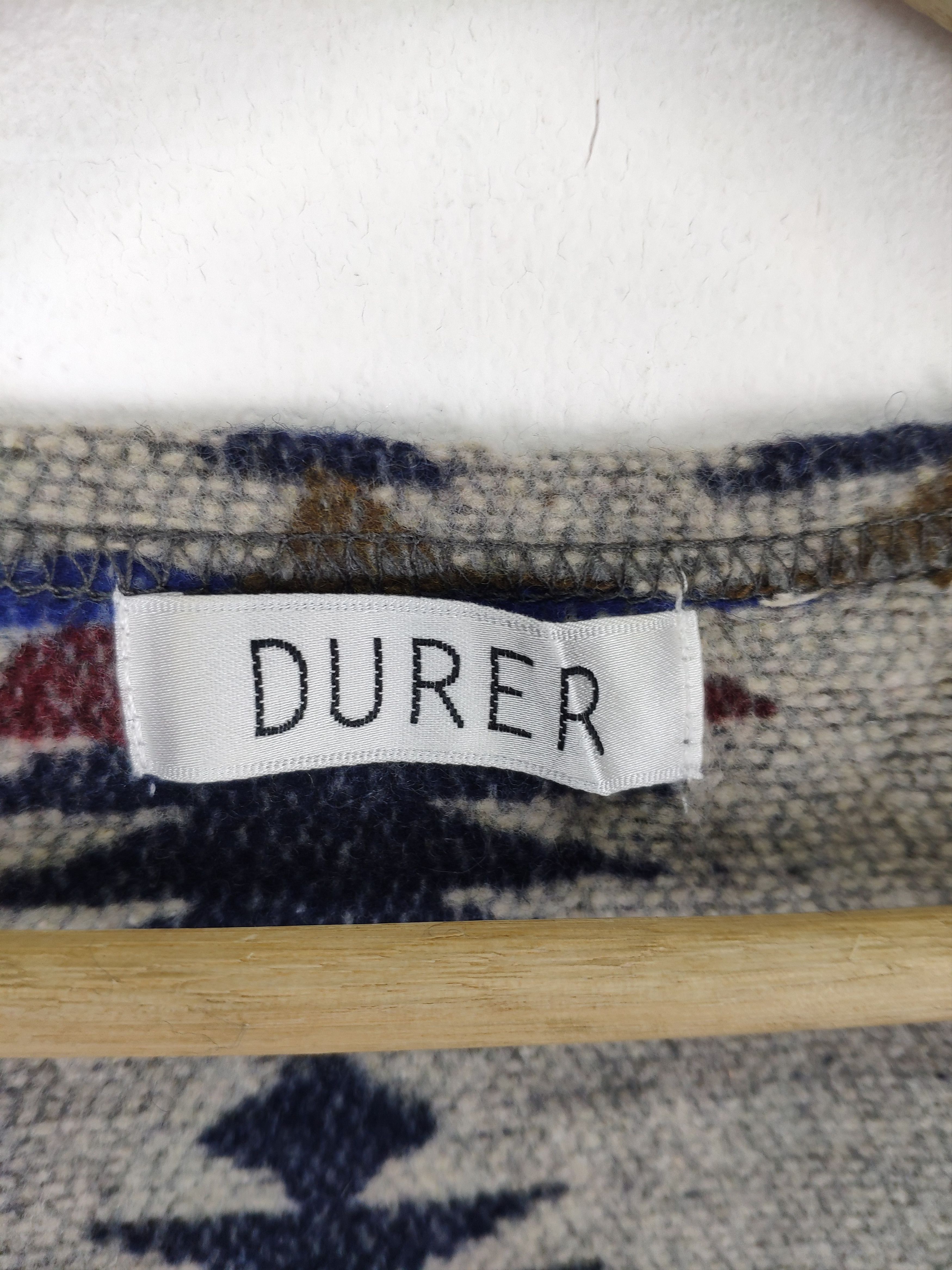 Japanese Brand Vintage Wool Knit Cardigan Navajo Native Durer Size M / US 6-8 / IT 42-44 - 11 Thumbnail