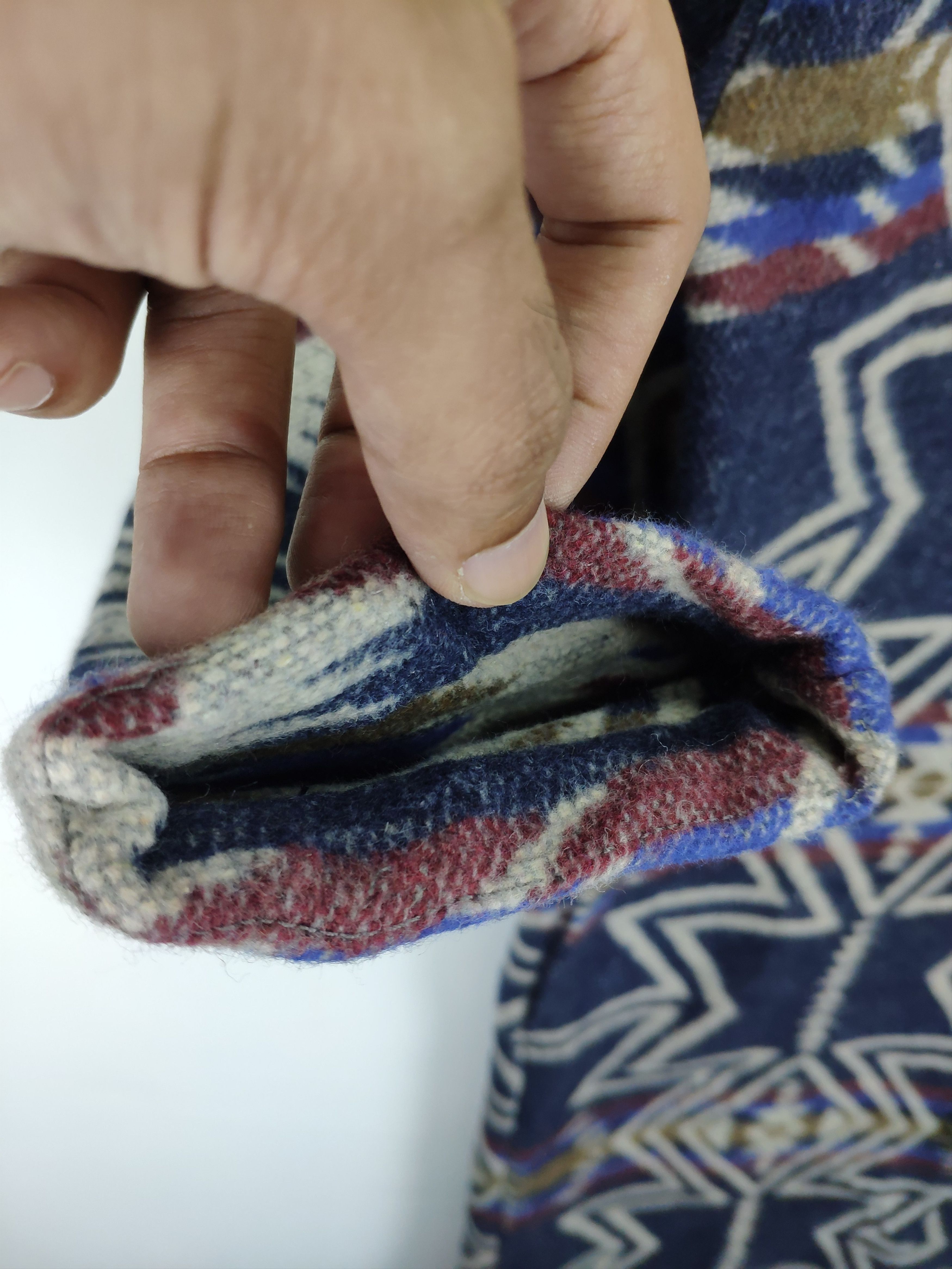 Japanese Brand Vintage Wool Knit Cardigan Navajo Native Durer Size M / US 6-8 / IT 42-44 - 5 Thumbnail