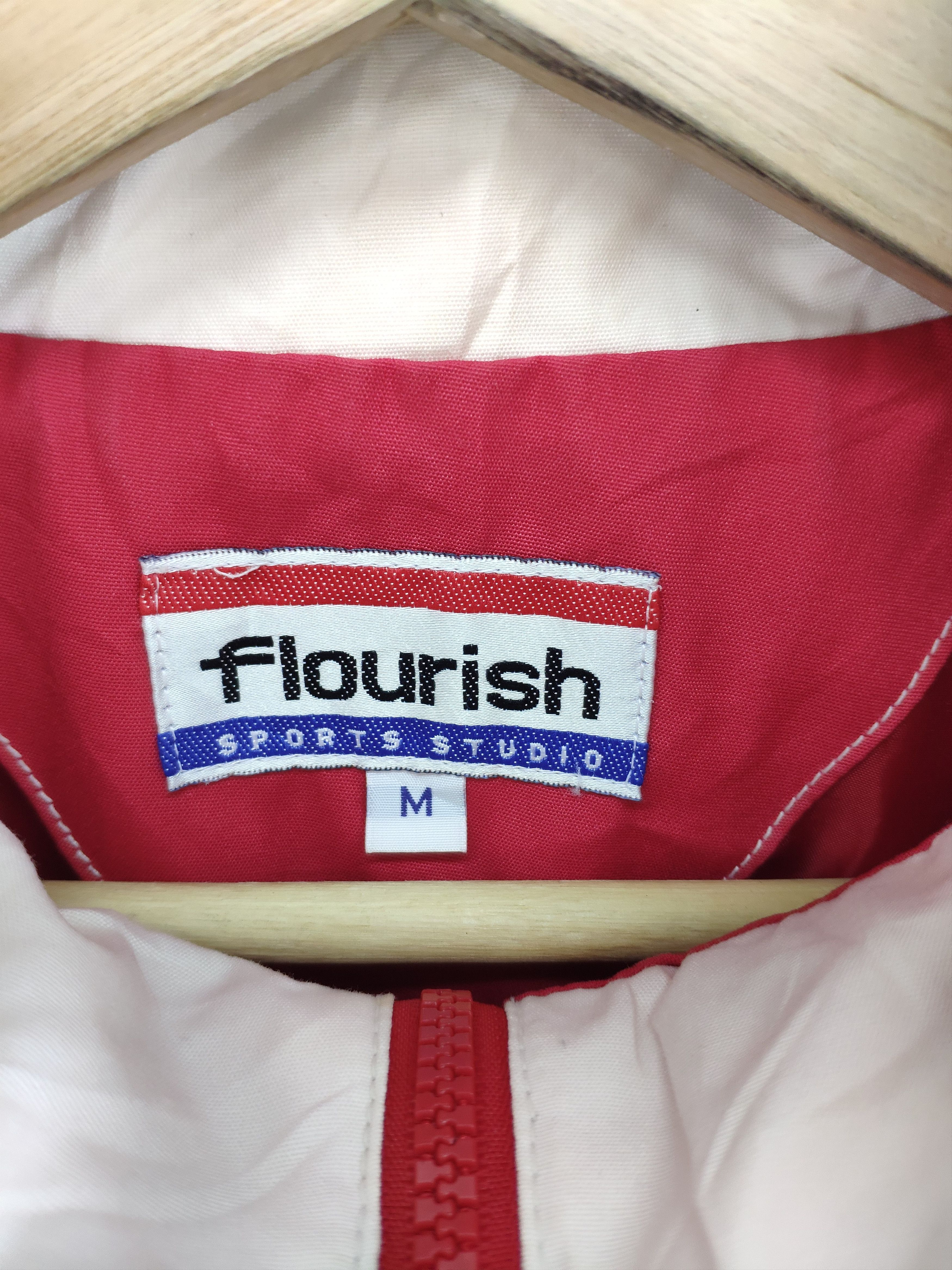Japanese Brand × Vintage Vintage Flourish Sports Studio Windbreaker Jacket Size US M / EU 48-50 / 2 - 3 Thumbnail