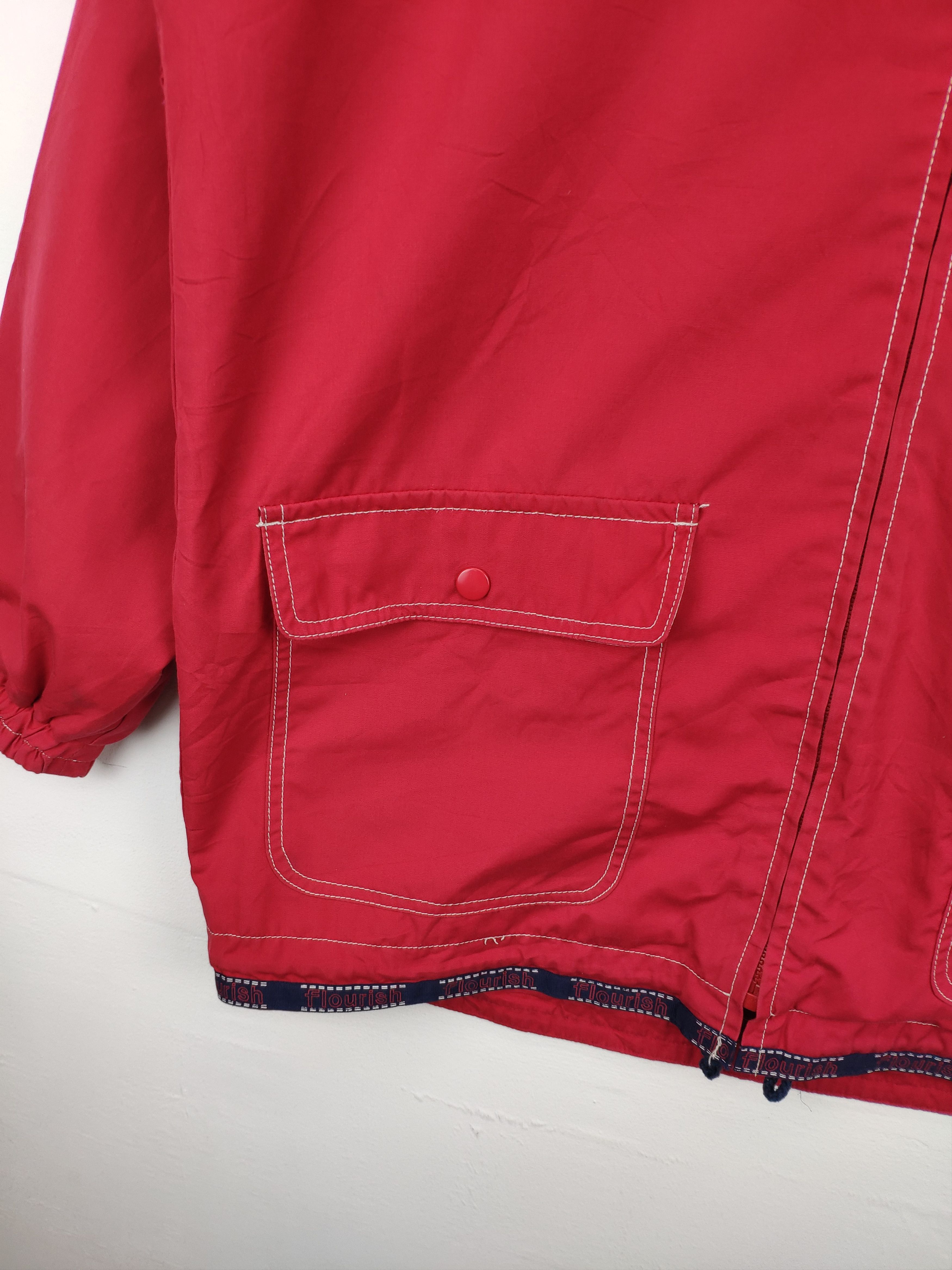 Japanese Brand × Vintage Vintage Flourish Sports Studio Windbreaker Jacket Size US M / EU 48-50 / 2 - 13 Thumbnail