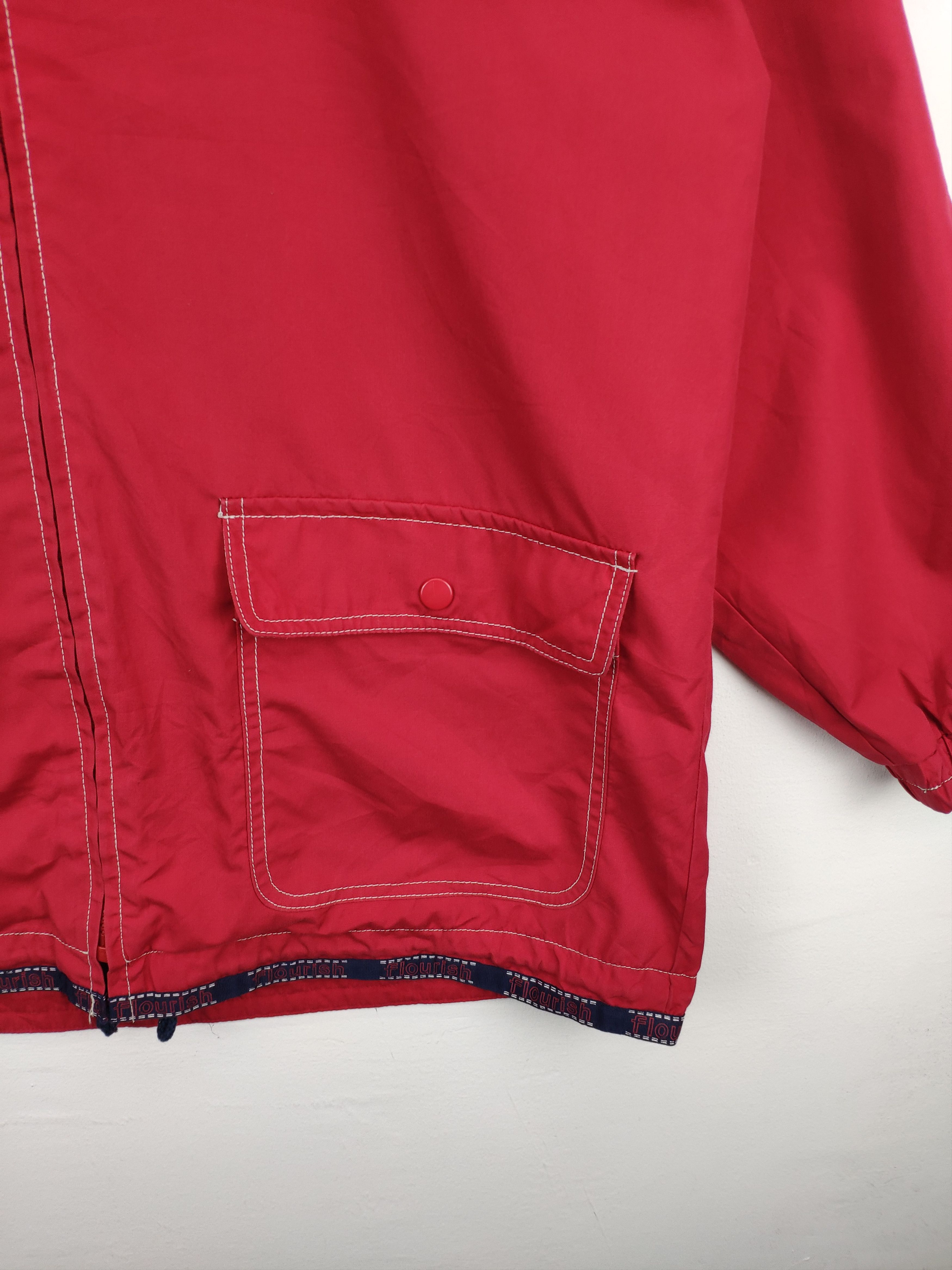 Japanese Brand × Vintage Vintage Flourish Sports Studio Windbreaker Jacket Size US M / EU 48-50 / 2 - 12 Thumbnail