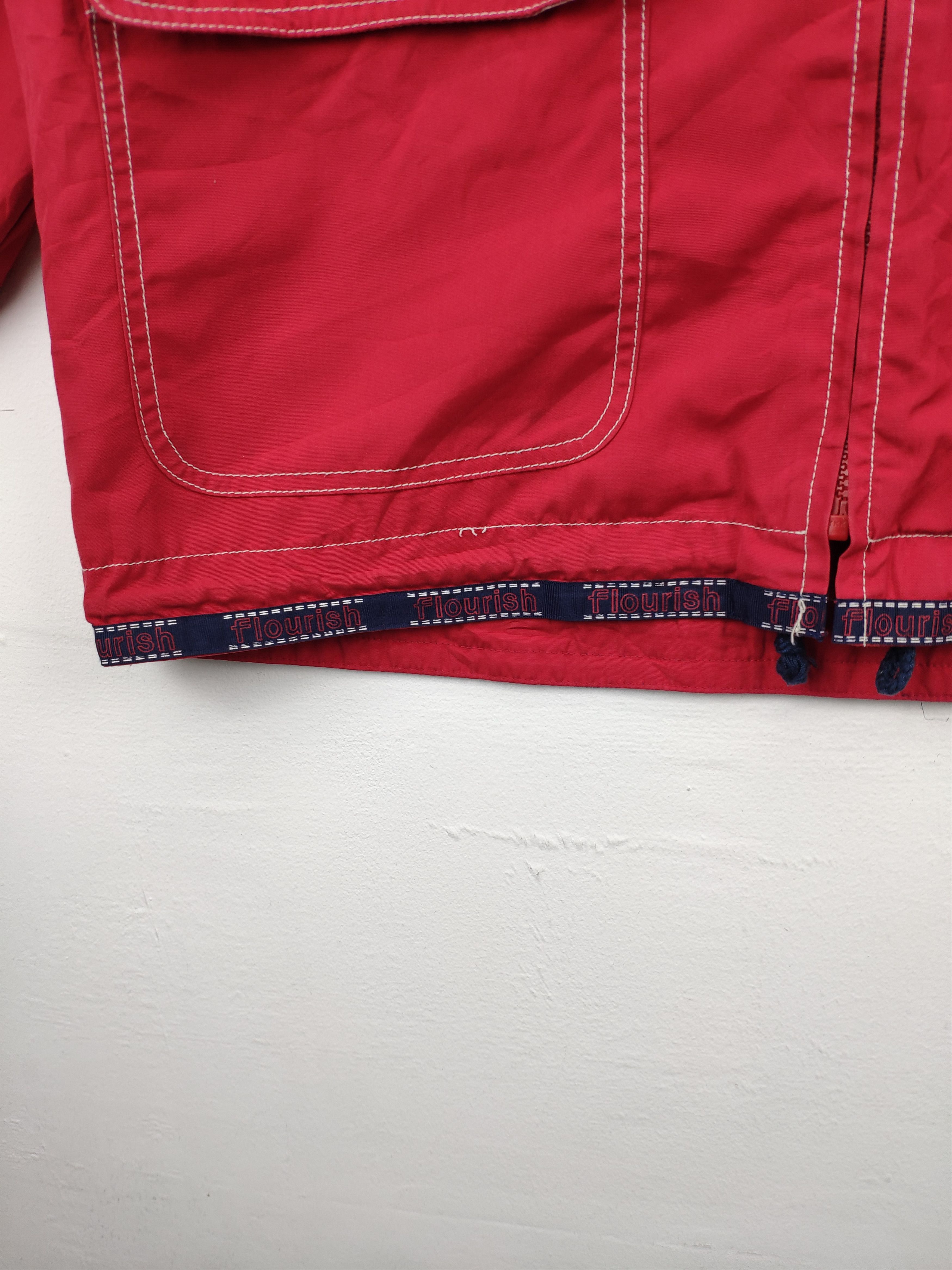 Japanese Brand × Vintage Vintage Flourish Sports Studio Windbreaker Jacket Size US M / EU 48-50 / 2 - 17 Thumbnail
