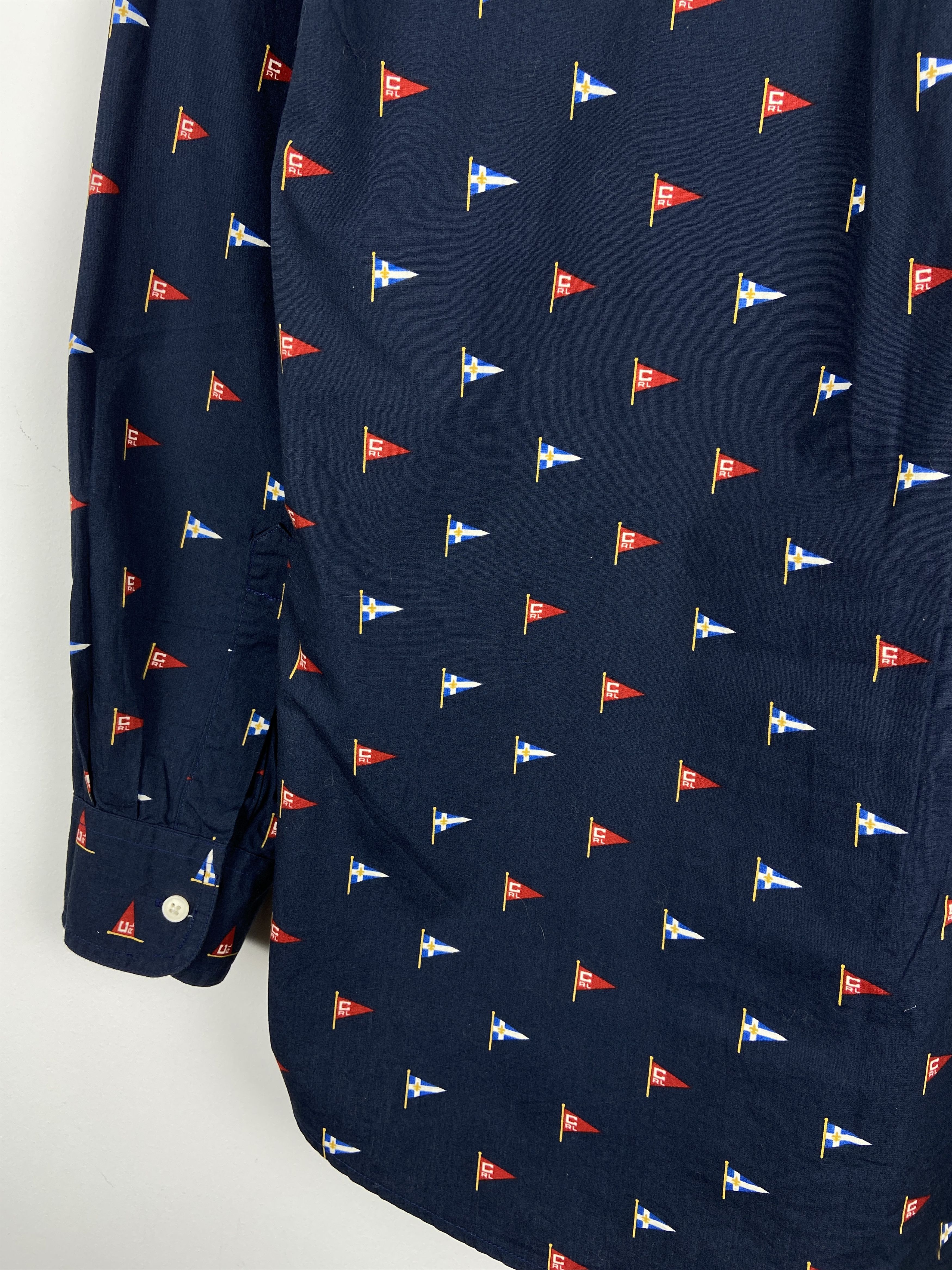 Polo Ralph Lauren Polo Ralph Lauren Chaps Multi Logo Button Up Pocket Shirt Size US M / EU 48-50 / 2 - 18 Thumbnail