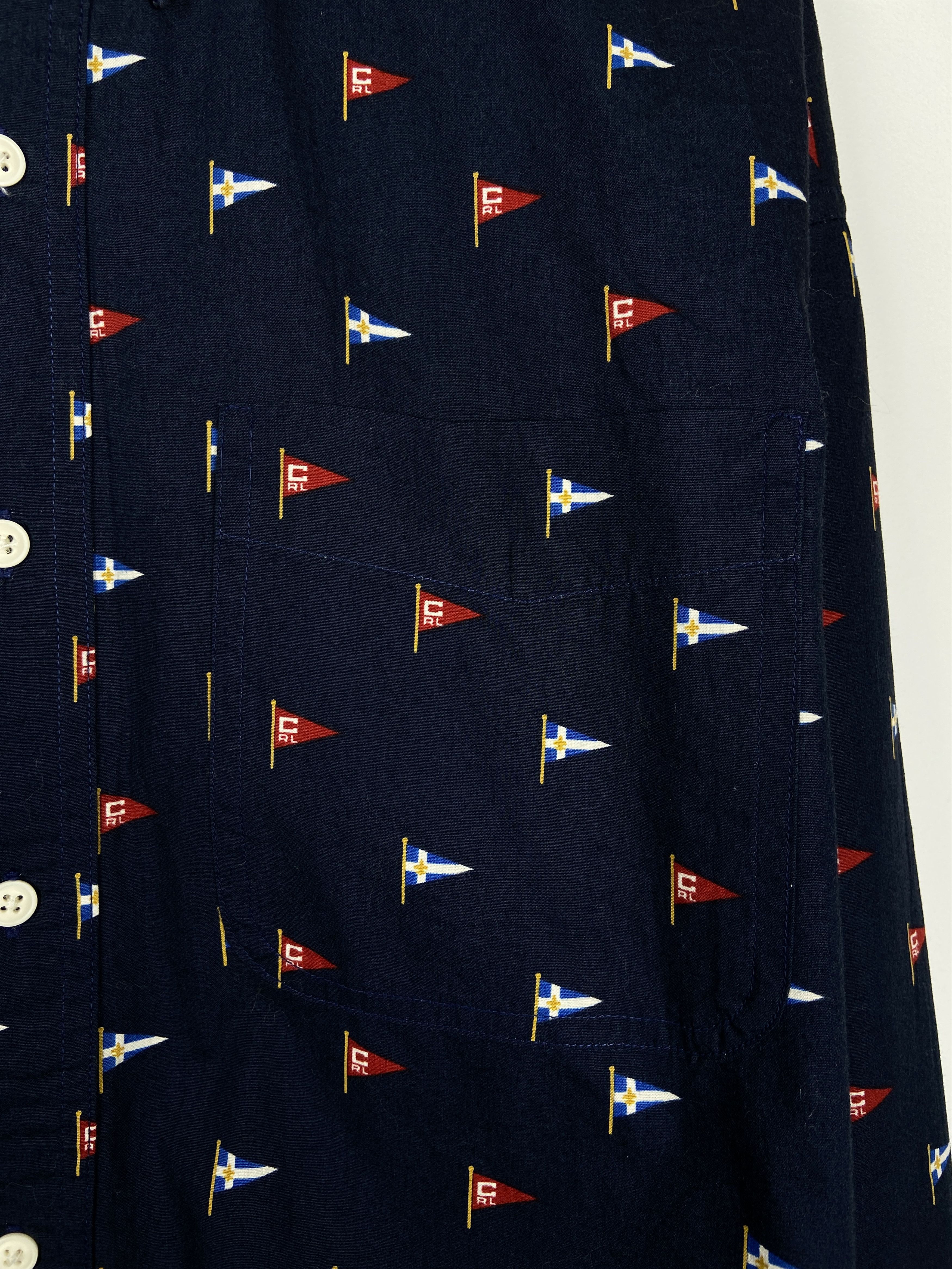 Polo Ralph Lauren Polo Ralph Lauren Chaps Multi Logo Button Up Pocket Shirt Size US M / EU 48-50 / 2 - 8 Thumbnail