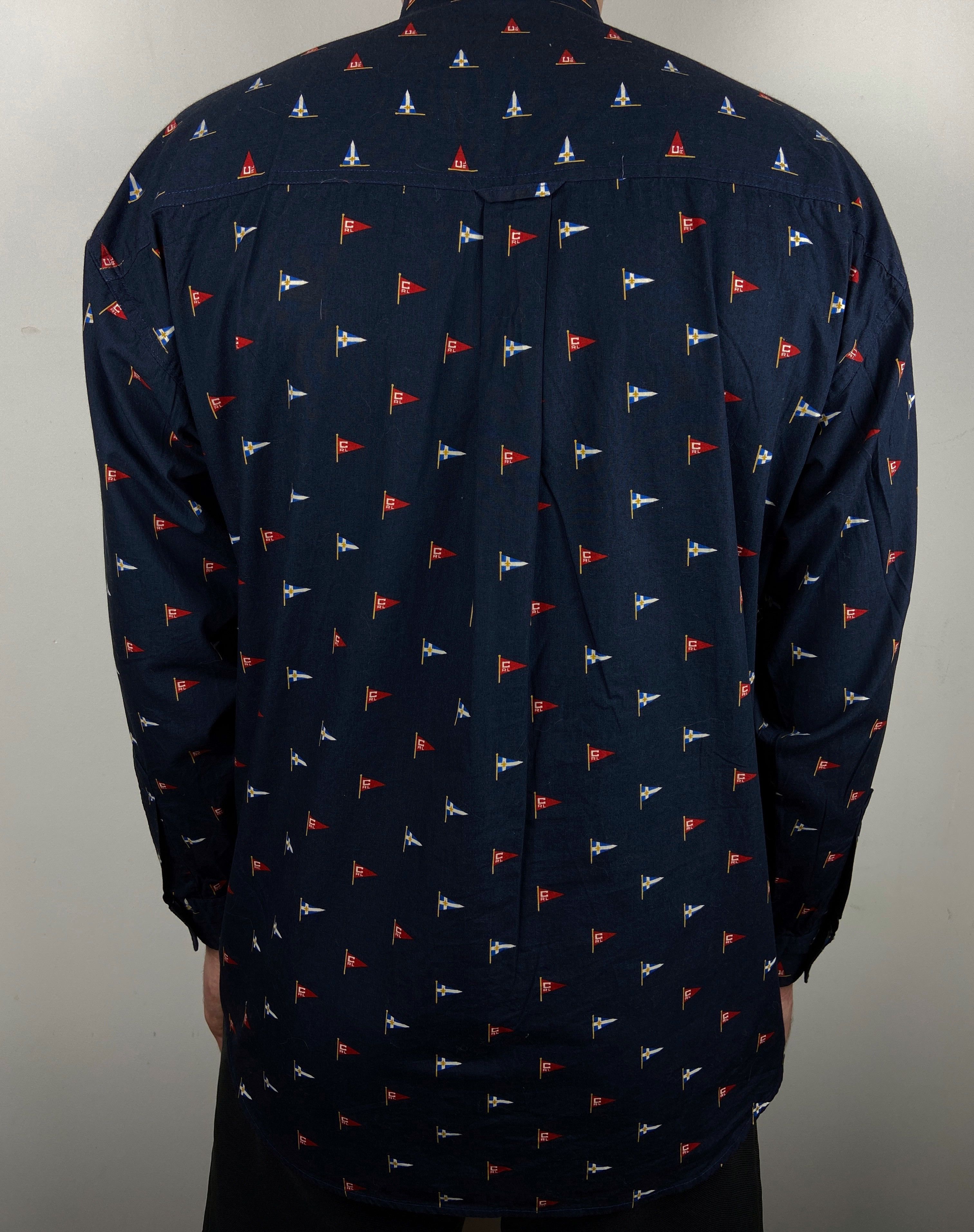 Polo Ralph Lauren Polo Ralph Lauren Chaps Multi Logo Button Up Pocket Shirt Size US M / EU 48-50 / 2 - 7 Thumbnail