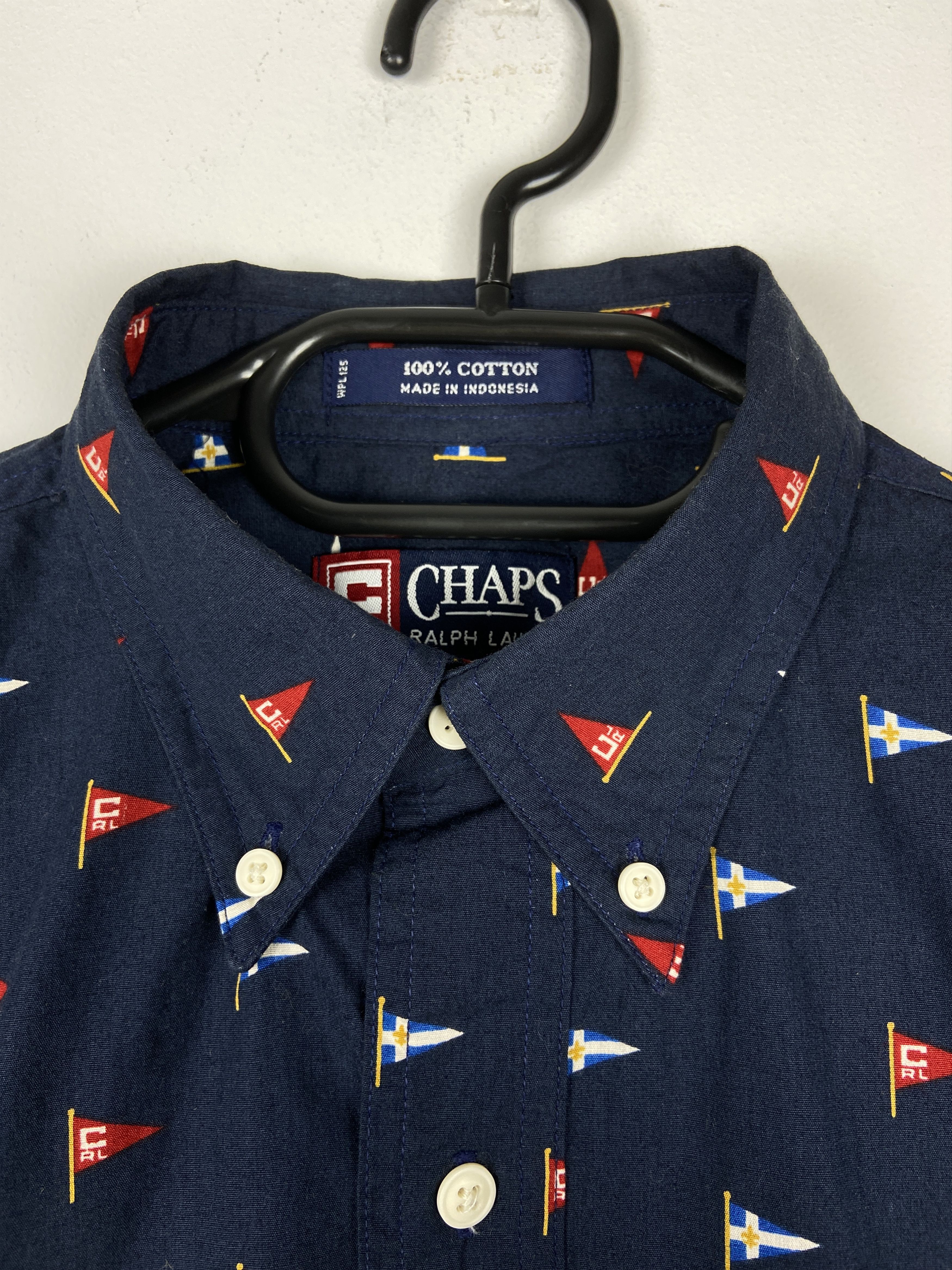 Polo Ralph Lauren Polo Ralph Lauren Chaps Multi Logo Button Up Pocket Shirt Size US M / EU 48-50 / 2 - 3 Thumbnail