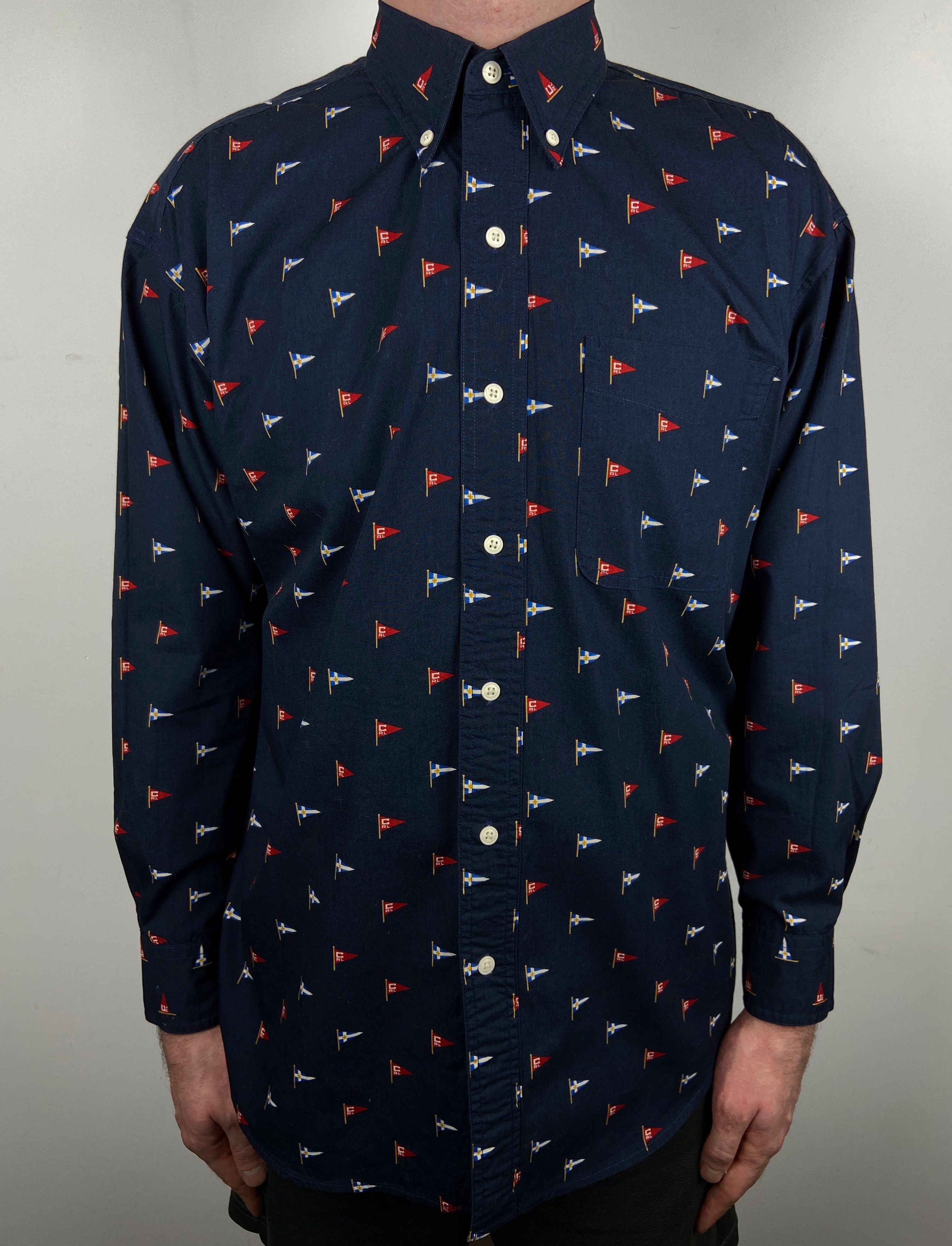 Polo Ralph Lauren Polo Ralph Lauren Chaps Multi Logo Button Up Pocket Shirt Size US M / EU 48-50 / 2 - 6 Thumbnail