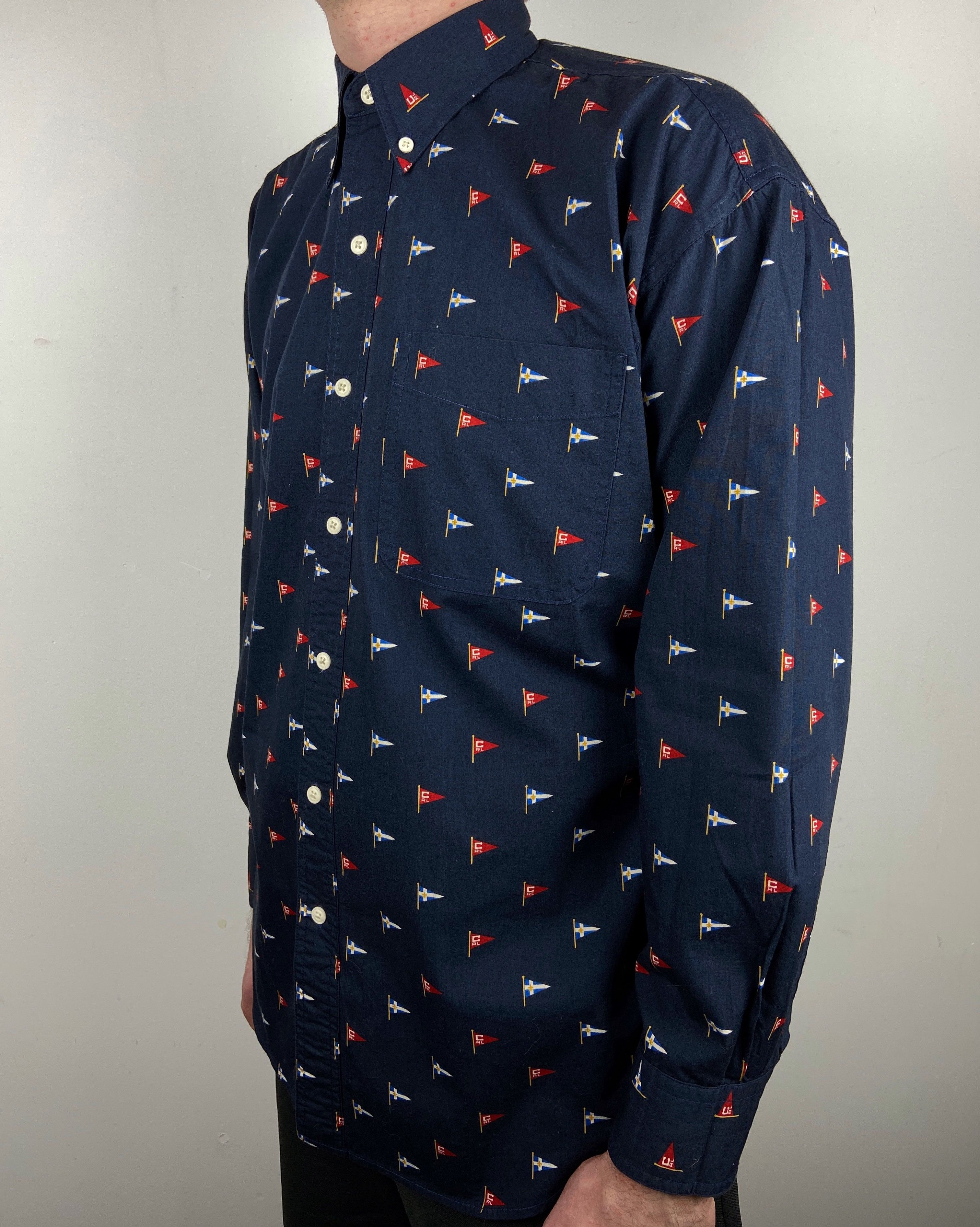 Polo Ralph Lauren Polo Ralph Lauren Chaps Multi Logo Button Up Pocket Shirt Size US M / EU 48-50 / 2 - 10 Thumbnail
