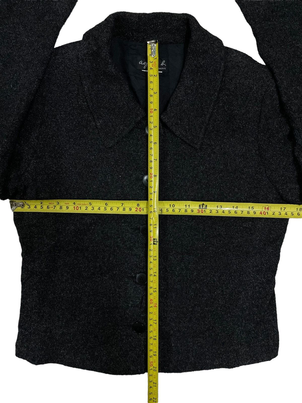 agnes b. Agnes B. Longsleeve Wool Blouse Size S / US 4 / IT 40 - 10 Thumbnail