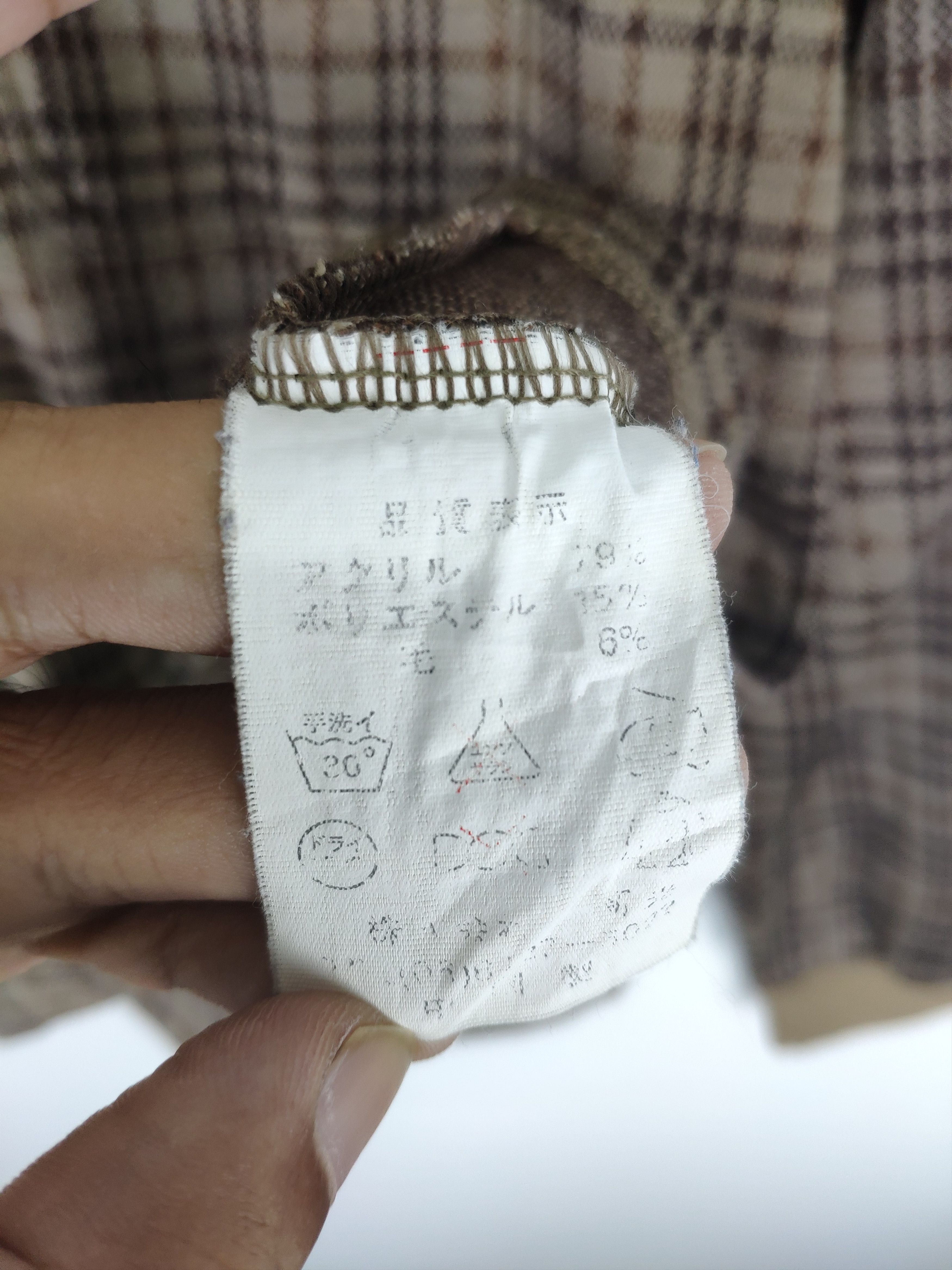 Japanese Brand × Vintage Vintage Wool Polo Shirt Long Sleeve Unbranded Size US M / EU 48-50 / 2 - 4 Thumbnail