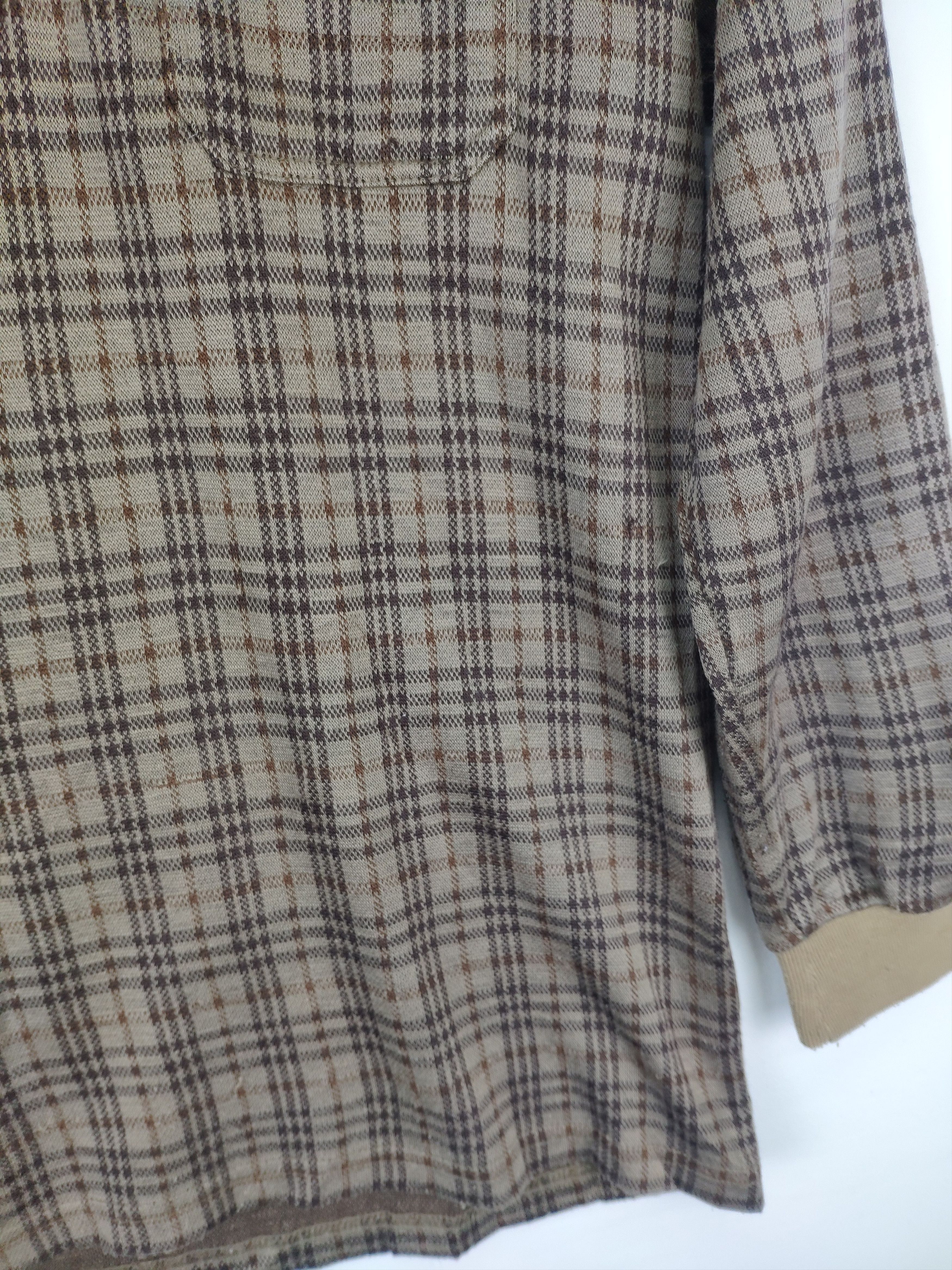 Japanese Brand × Vintage Vintage Wool Polo Shirt Long Sleeve Unbranded Size US M / EU 48-50 / 2 - 10 Thumbnail