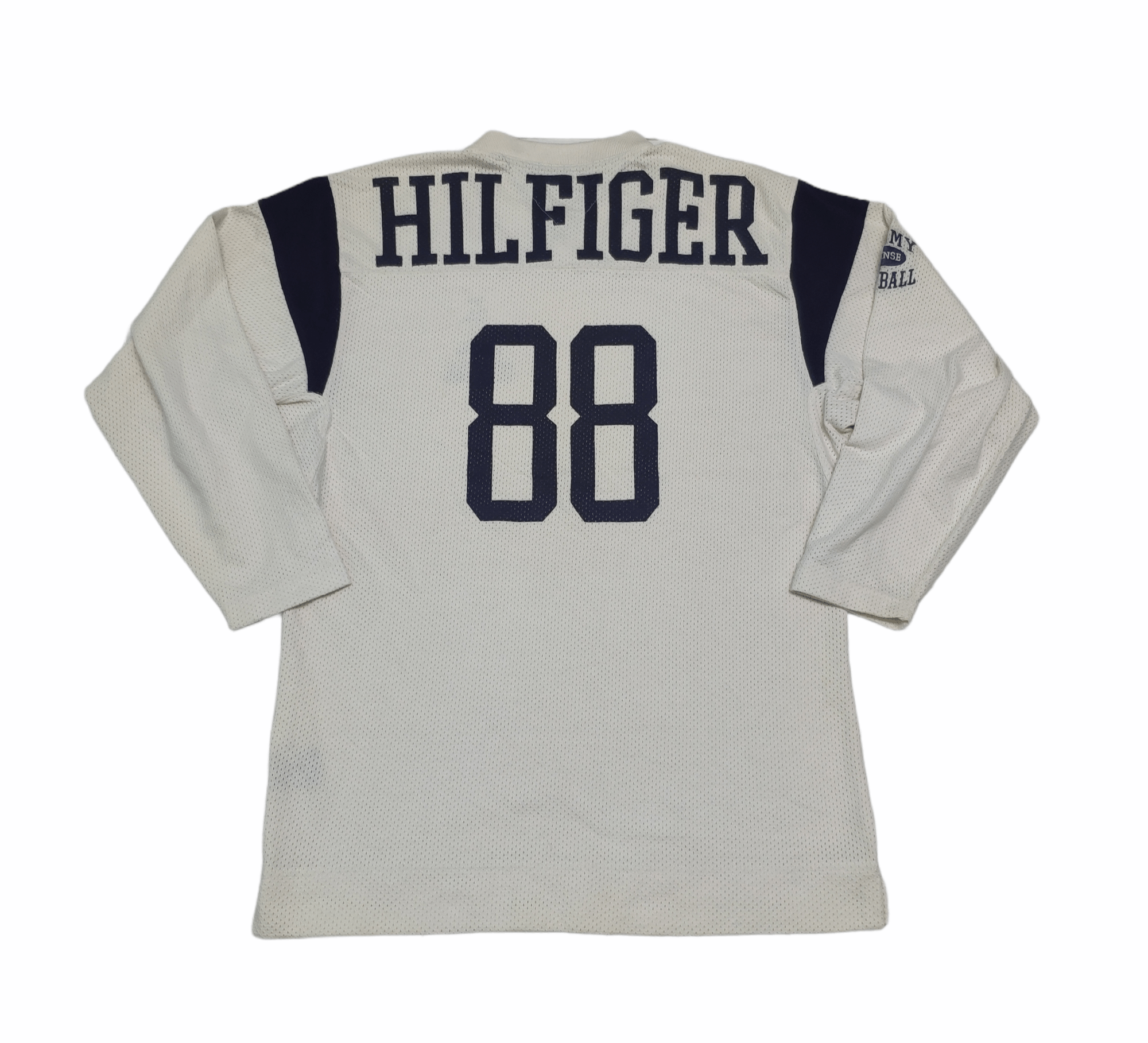 Tommy Hilfiger Steal 💥 Vintage Tommy Hilfiger Hockey Jersey Style Size US M / EU 48-50 / 2 - 1 Thumbnail