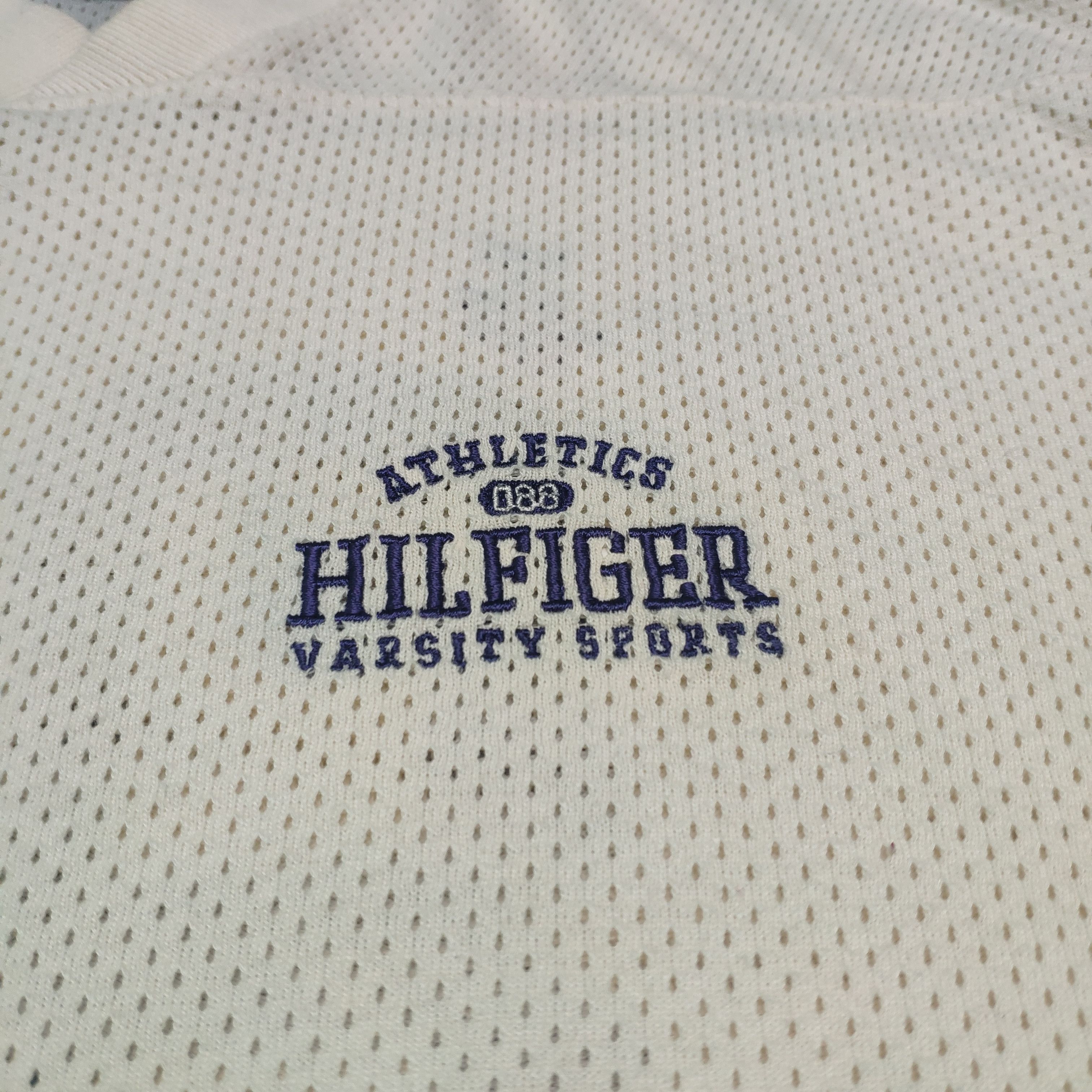 Tommy Hilfiger Steal 💥 Vintage Tommy Hilfiger Hockey Jersey Style Size US M / EU 48-50 / 2 - 7 Thumbnail