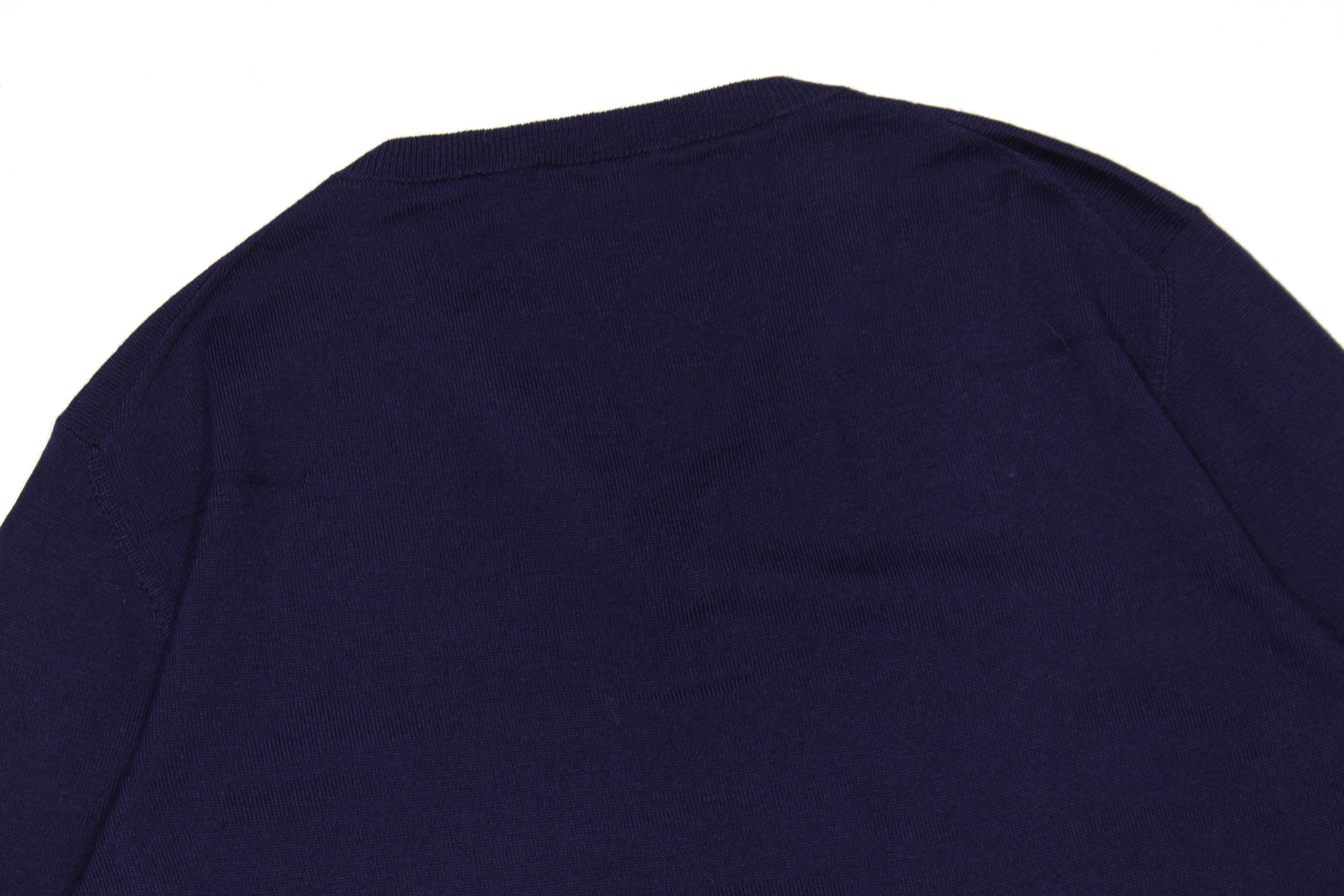Dior Homme Bee Logo Embroidered Wool Sweater Size US L / EU 52-54 / 3 - 5 Thumbnail