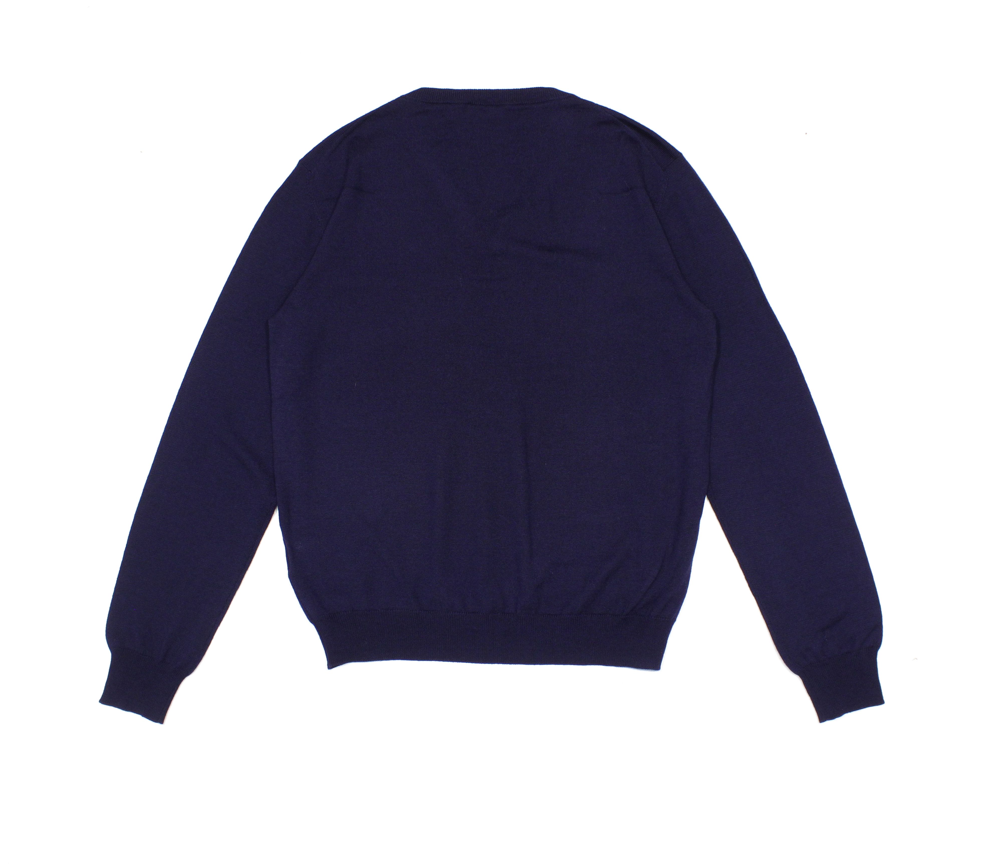 Dior Homme Bee Logo Embroidered Wool Sweater Size US L / EU 52-54 / 3 - 2 Thumbnail