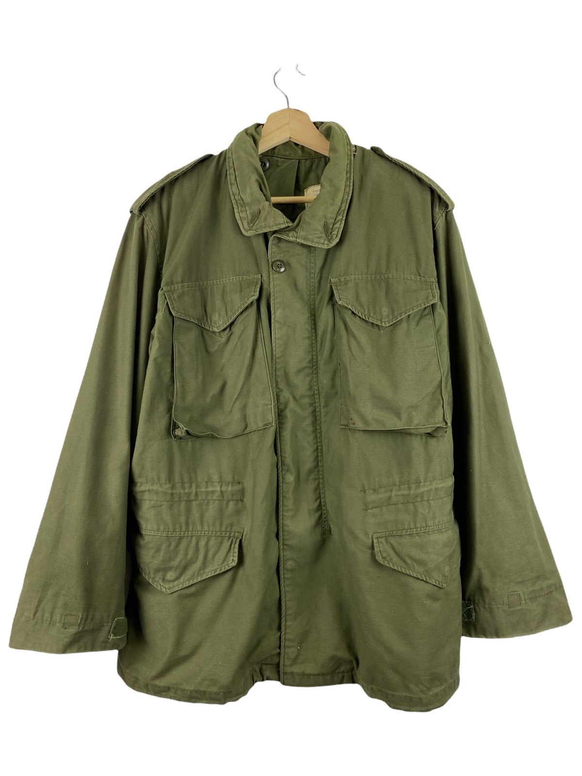 Alpha Industries × Vintage ALPHA INDUSTRIES MILITARY MEN’S JACKET Size US S / EU 44-46 / 1 - 1 Thumbnail