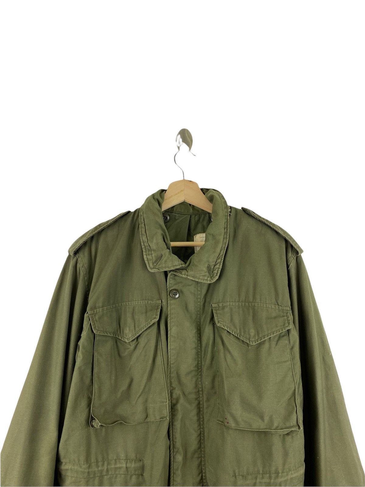 Alpha Industries × Vintage ALPHA INDUSTRIES MILITARY MEN’S JACKET Size US S / EU 44-46 / 1 - 2 Thumbnail