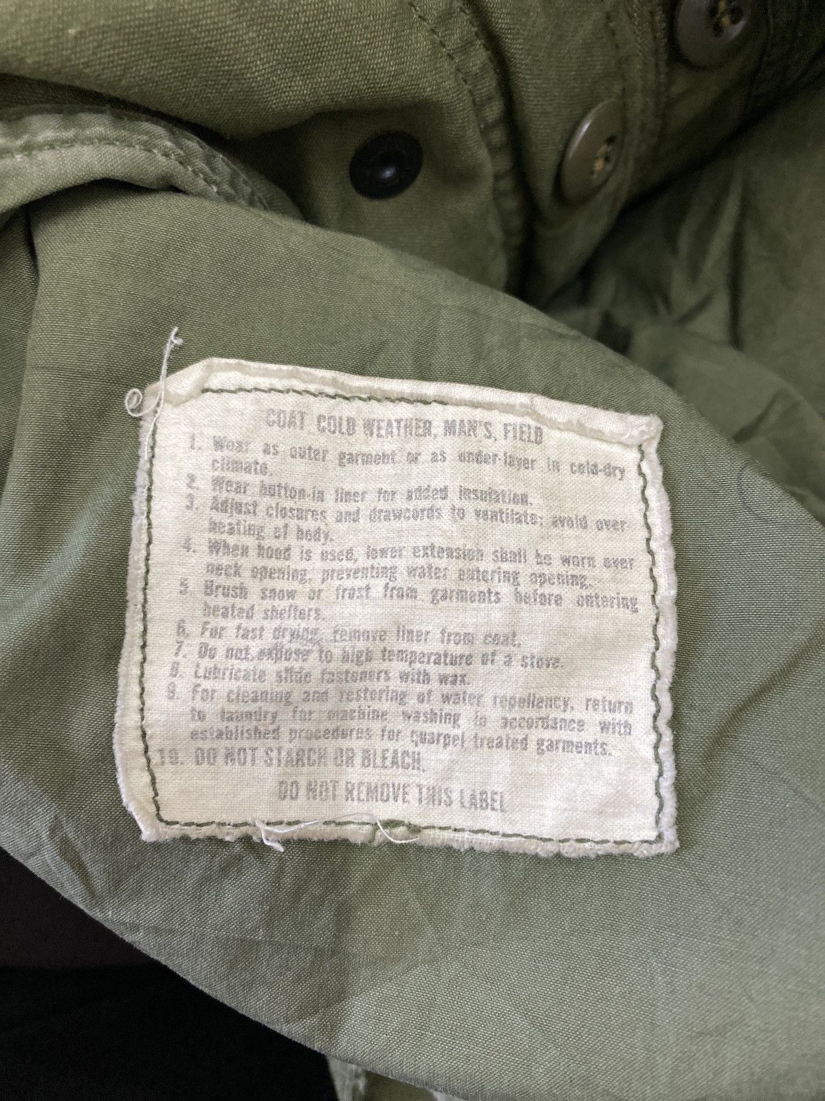 Alpha Industries × Vintage ALPHA INDUSTRIES MILITARY MEN’S JACKET Size US S / EU 44-46 / 1 - 6 Thumbnail