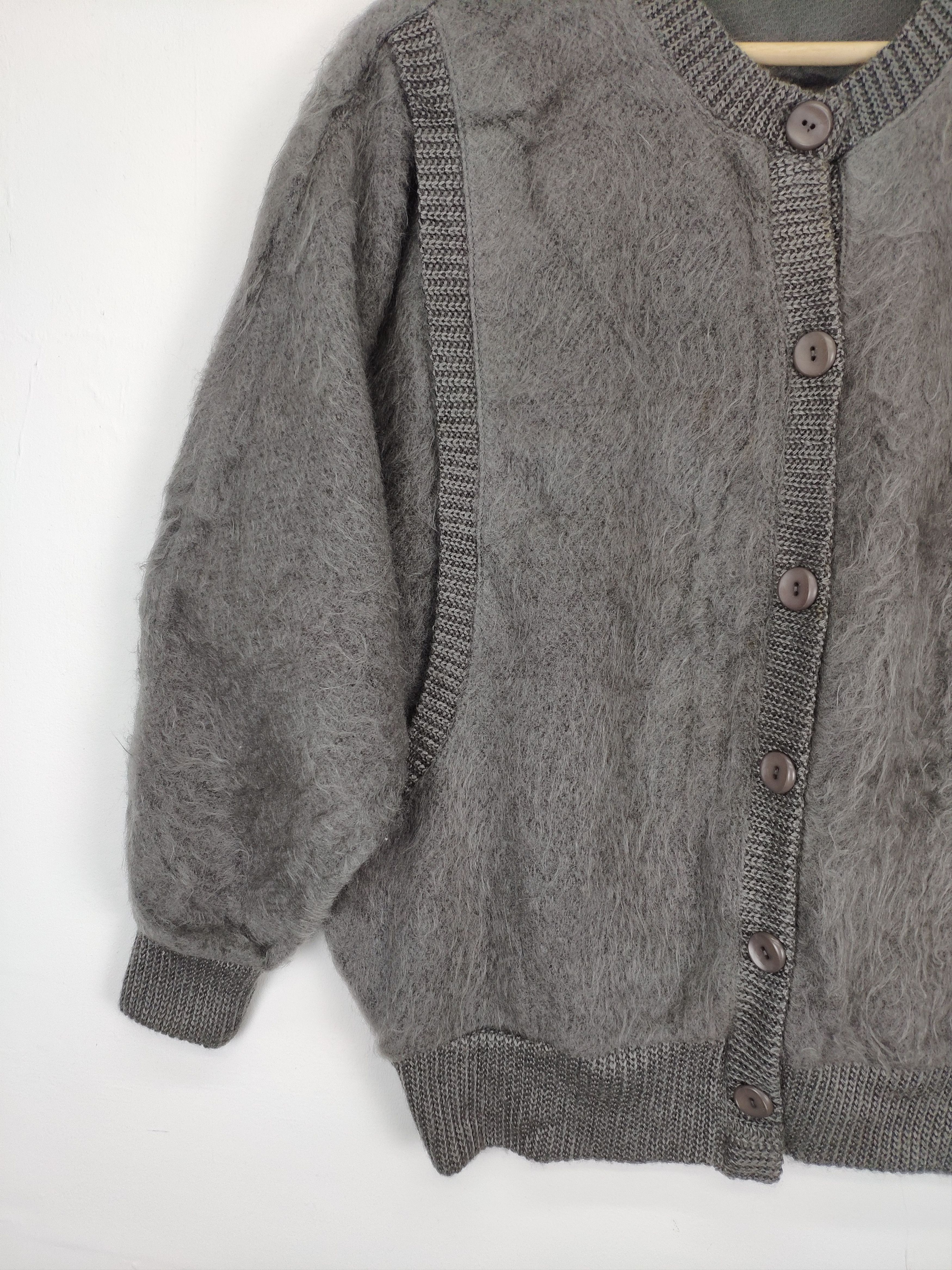 Japanese Brand × Vintage Vintage Cardigan Mohair Kurt Cobain Style Size US M / EU 48-50 / 2 - 6 Thumbnail